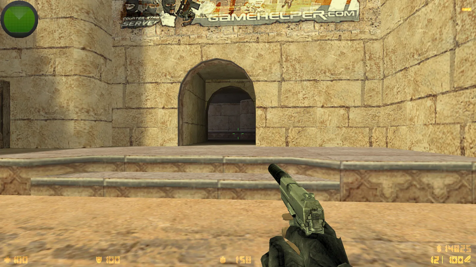 Скриншот  CS 1.6 Сталкер Тень Чернобыля: мод сборка с портированными моделями, черным меню, звуками и оптимизированным конфигом