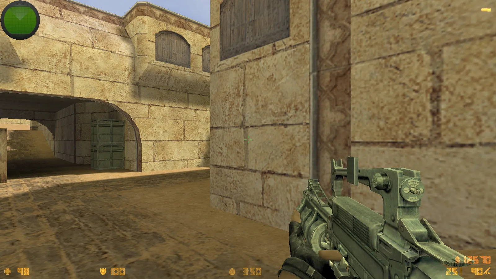 Скриншот  CS 1.6 Сталкер Тень Чернобыля: мод сборка с портированными моделями, черным меню, звуками и оптимизированным конфигом