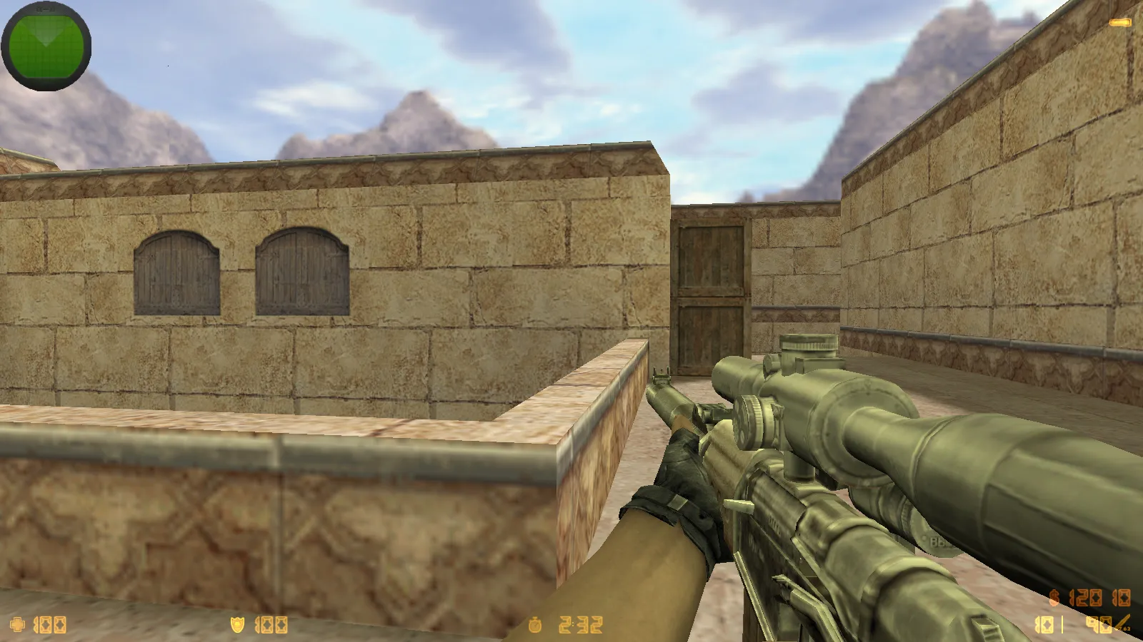 Скриншот  CS 1.6 Сталкер Тень Чернобыля: мод сборка с портированными моделями, черным меню, звуками и оптимизированным конфигом