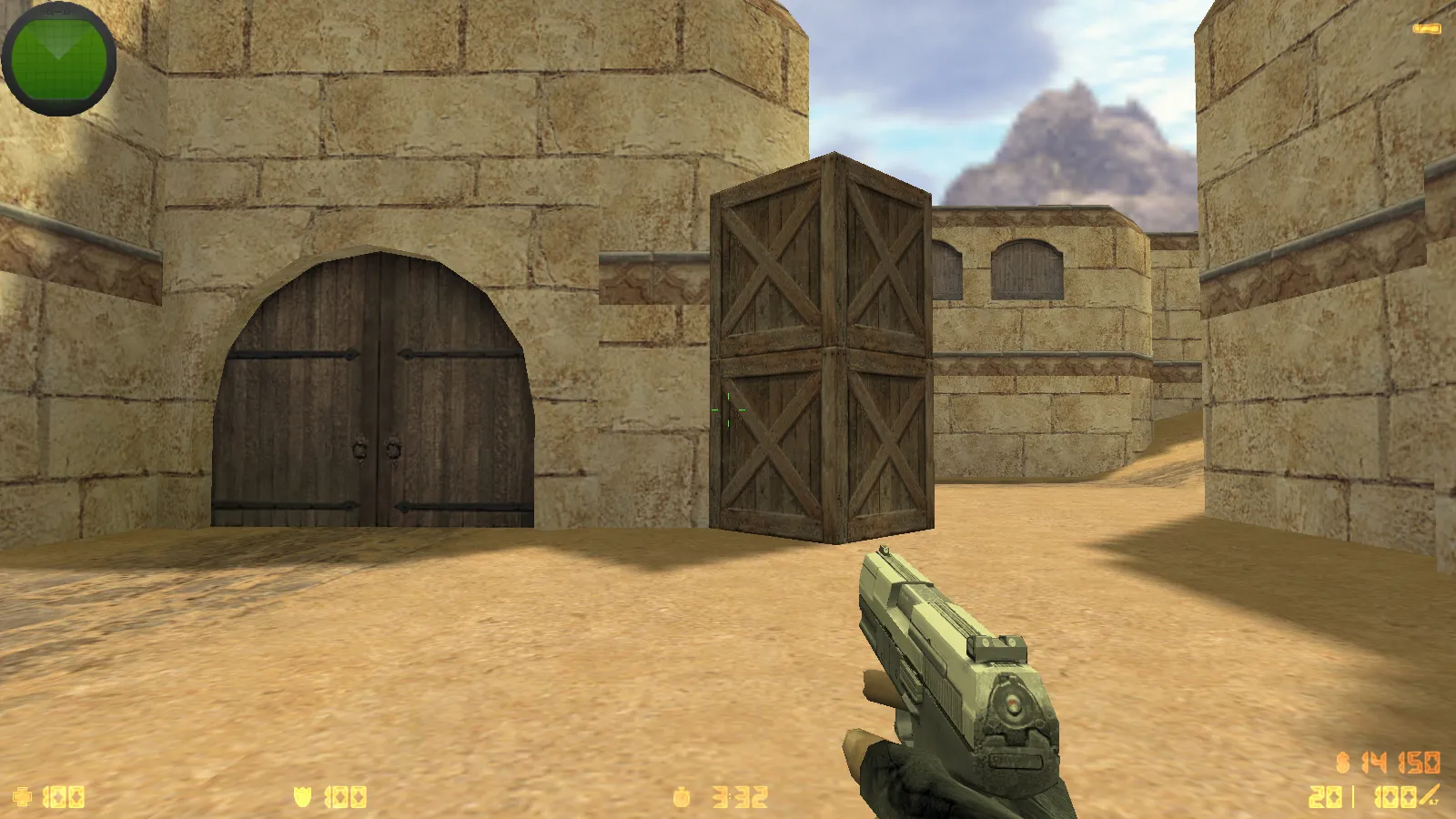 Скриншот  CS 1.6 Сталкер Тень Чернобыля: мод сборка с портированными моделями, черным меню, звуками и оптимизированным конфигом