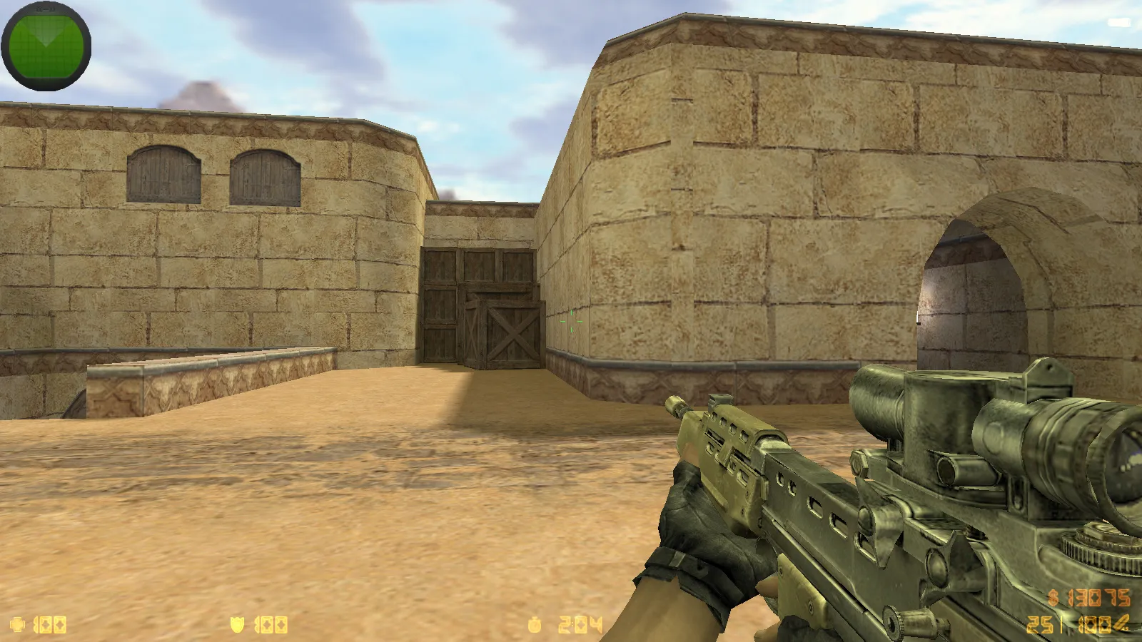 Скриншот  CS 1.6 Сталкер Тень Чернобыля: мод сборка с портированными моделями, черным меню, звуками и оптимизированным конфигом