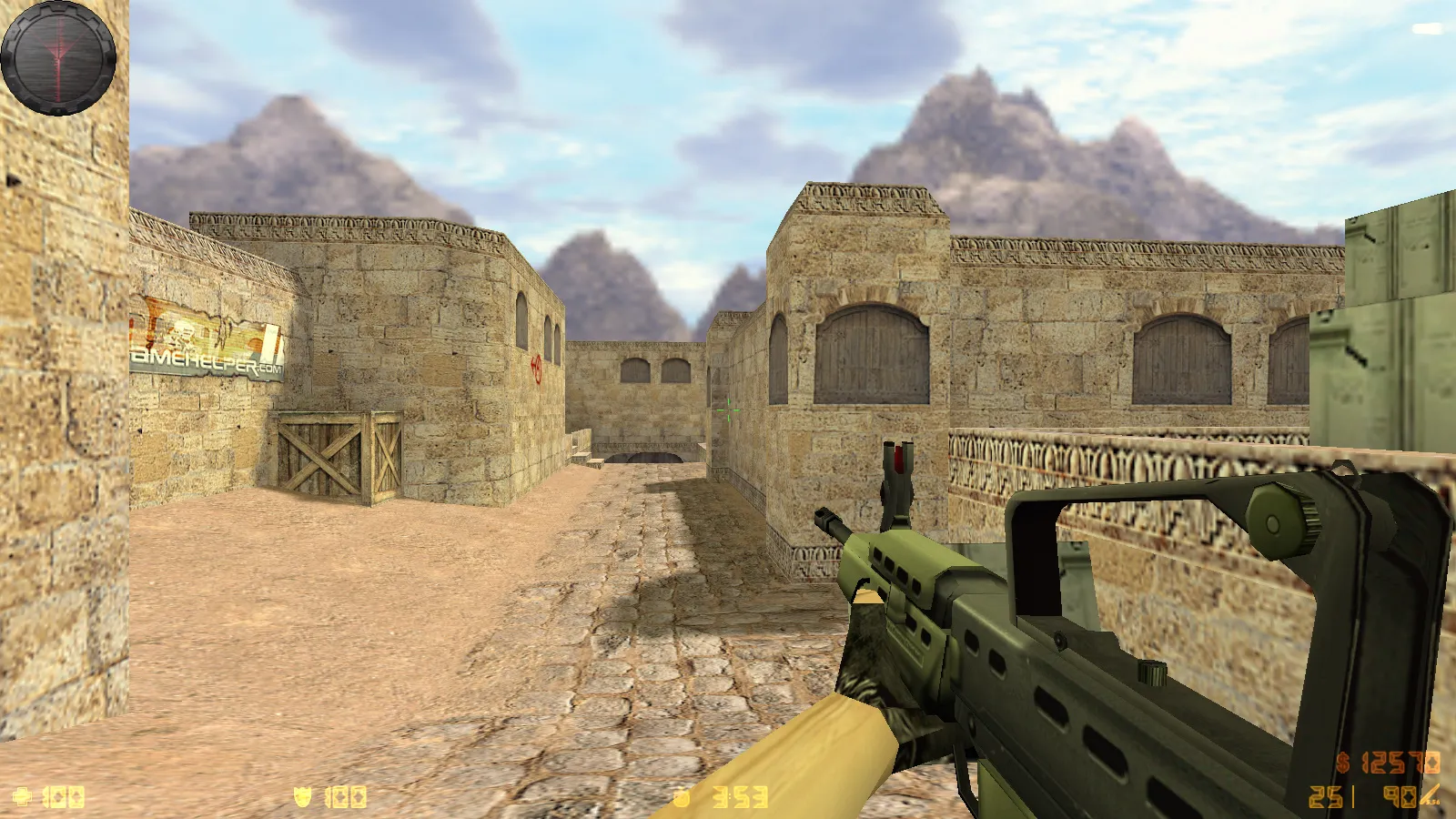 Скриншот  CS 1.6 Сталкер Зов Припяти: тематическая сборка с оружием v_/p_/w_, звуками, персонажами и оптимизированным config.cfg