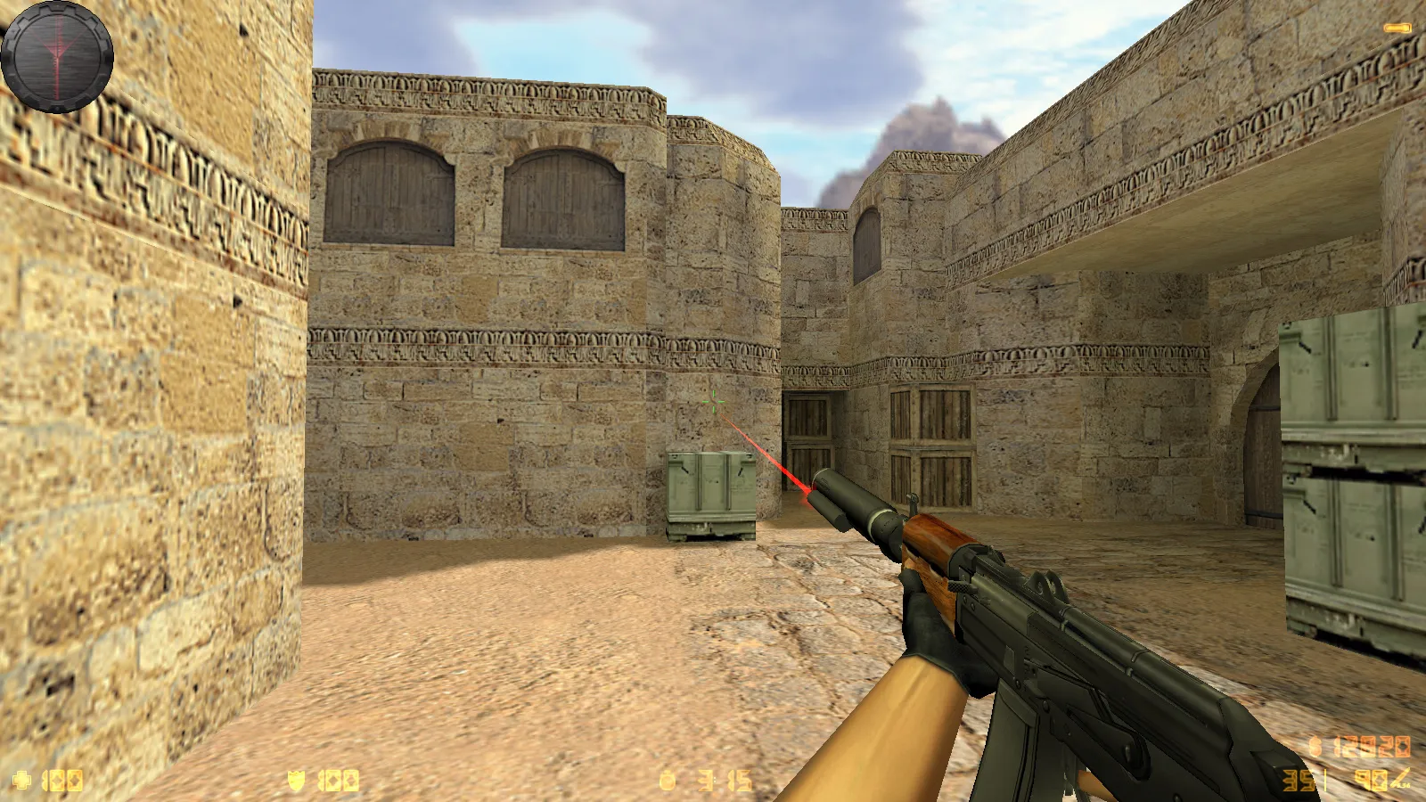 Скриншот  CS 1.6 Сталкер Зов Припяти: тематическая сборка с оружием v_/p_/w_, звуками, персонажами и оптимизированным config.cfg