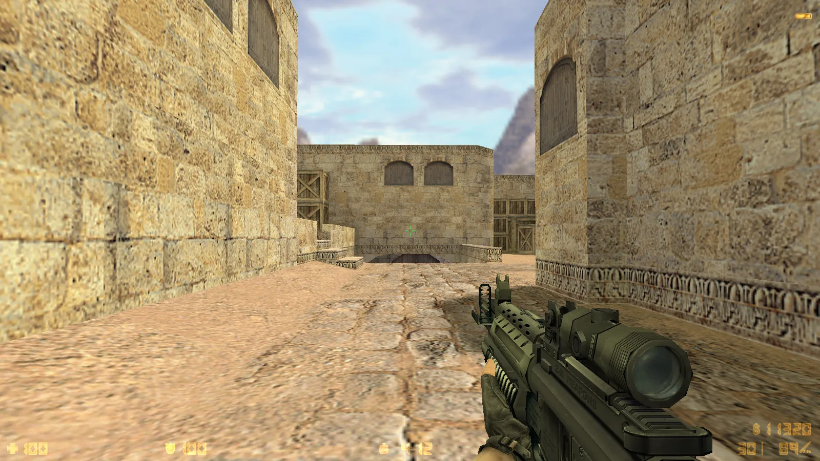 Скриншот  CS 1.6 Сталкер Зов Припяти: тематическая сборка с оружием v_/p_/w_, звуками, персонажами и оптимизированным config.cfg