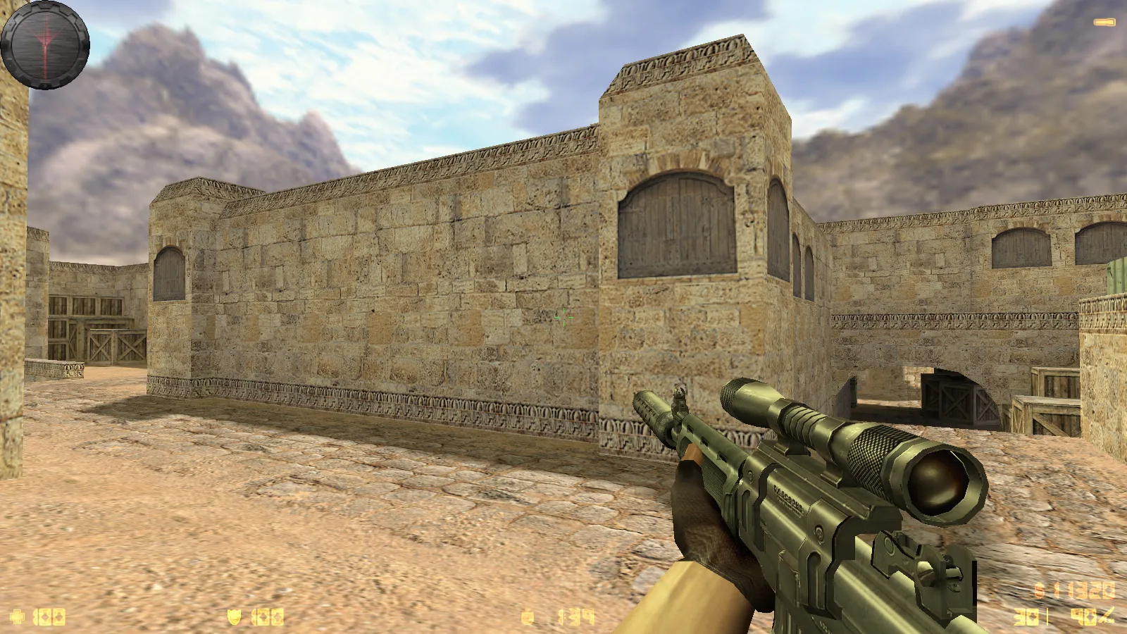 Скриншот  CS 1.6 Сталкер Зов Припяти: тематическая сборка с оружием v_/p_/w_, звуками, персонажами и оптимизированным config.cfg