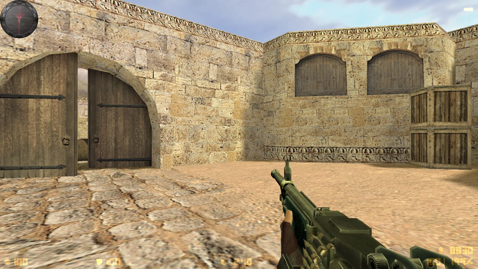 Скриншот  CS 1.6 Сталкер Зов Припяти: тематическая сборка с оружием v_/p_/w_, звуками, персонажами и оптимизированным config.cfg