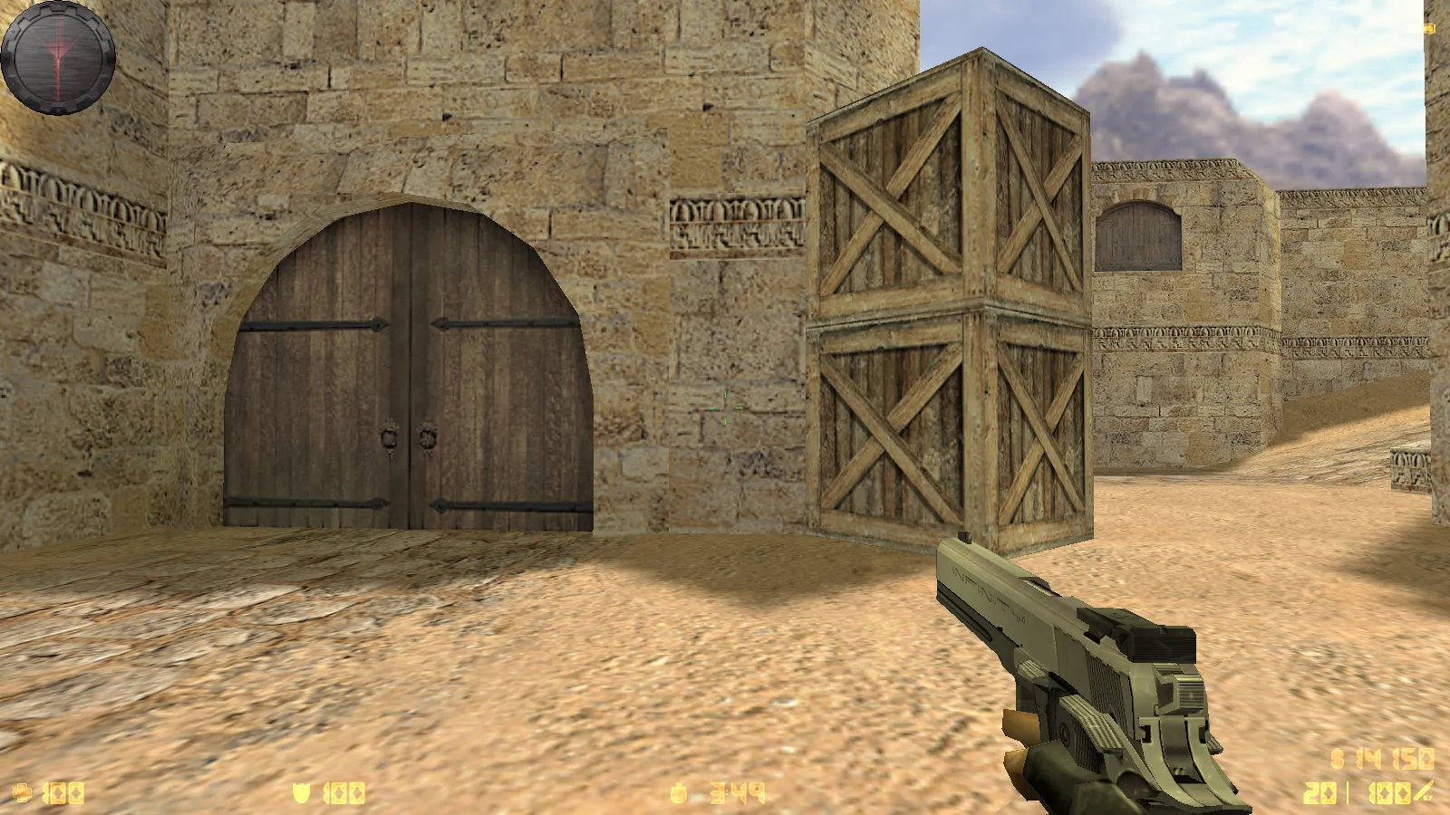 Скриншот  CS 1.6 Сталкер Зов Припяти: тематическая сборка с оружием v_/p_/w_, звуками, персонажами и оптимизированным config.cfg