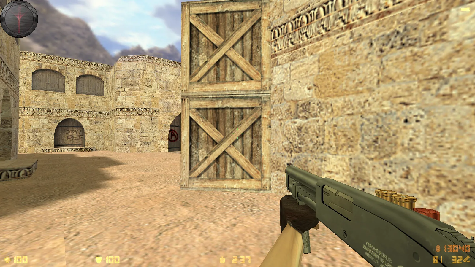 Скриншот  CS 1.6 Сталкер Зов Припяти: тематическая сборка с оружием v_/p_/w_, звуками, персонажами и оптимизированным config.cfg