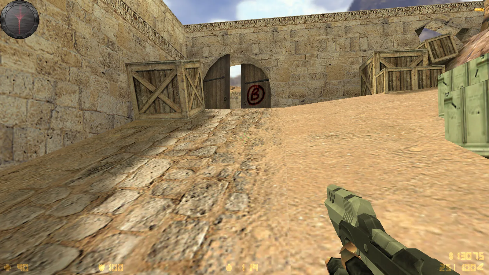 Скриншот  CS 1.6 Сталкер Зов Припяти: тематическая сборка с оружием v_/p_/w_, звуками, персонажами и оптимизированным config.cfg