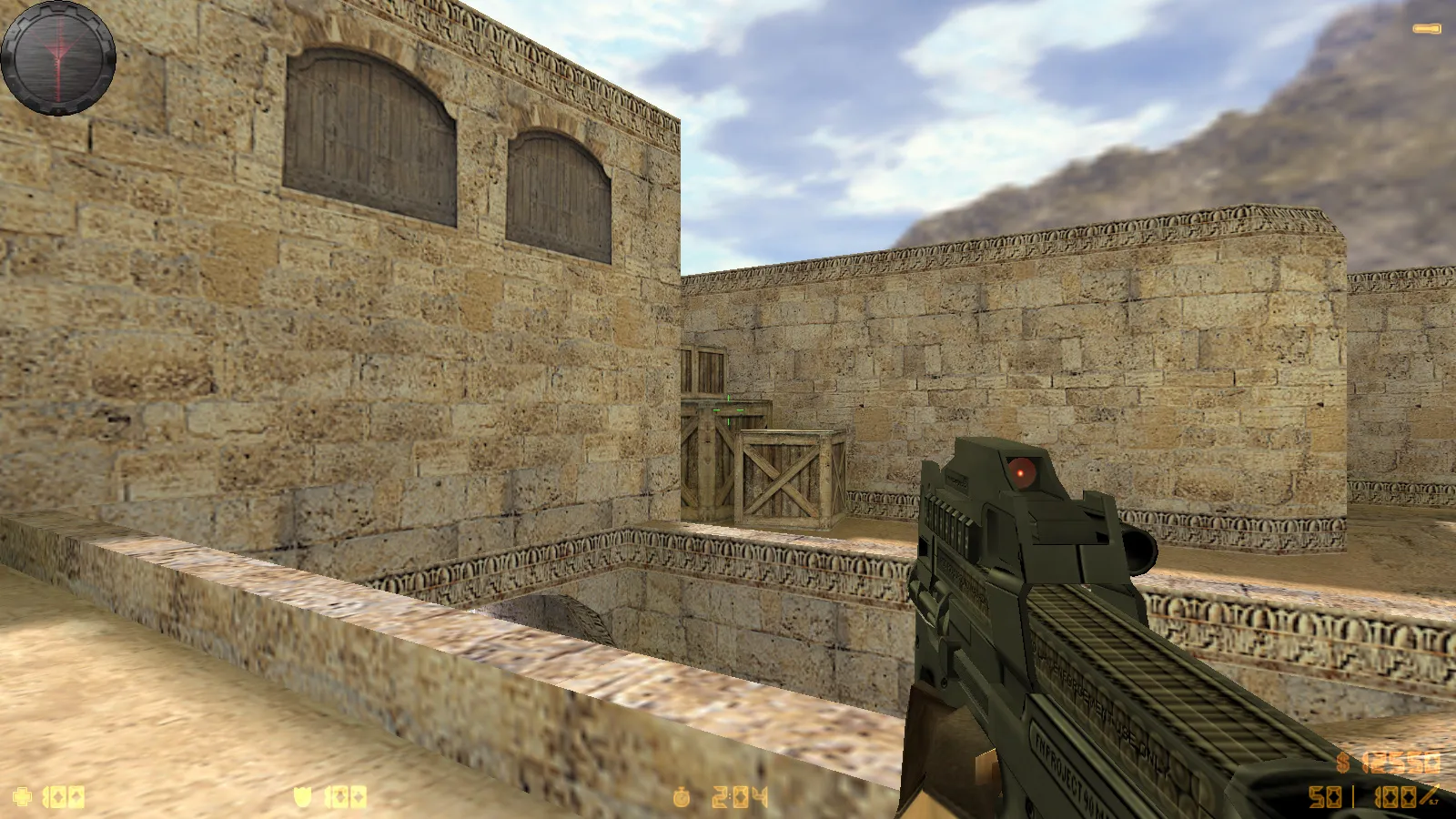 Скриншот  CS 1.6 Сталкер Зов Припяти: тематическая сборка с оружием v_/p_/w_, звуками, персонажами и оптимизированным config.cfg