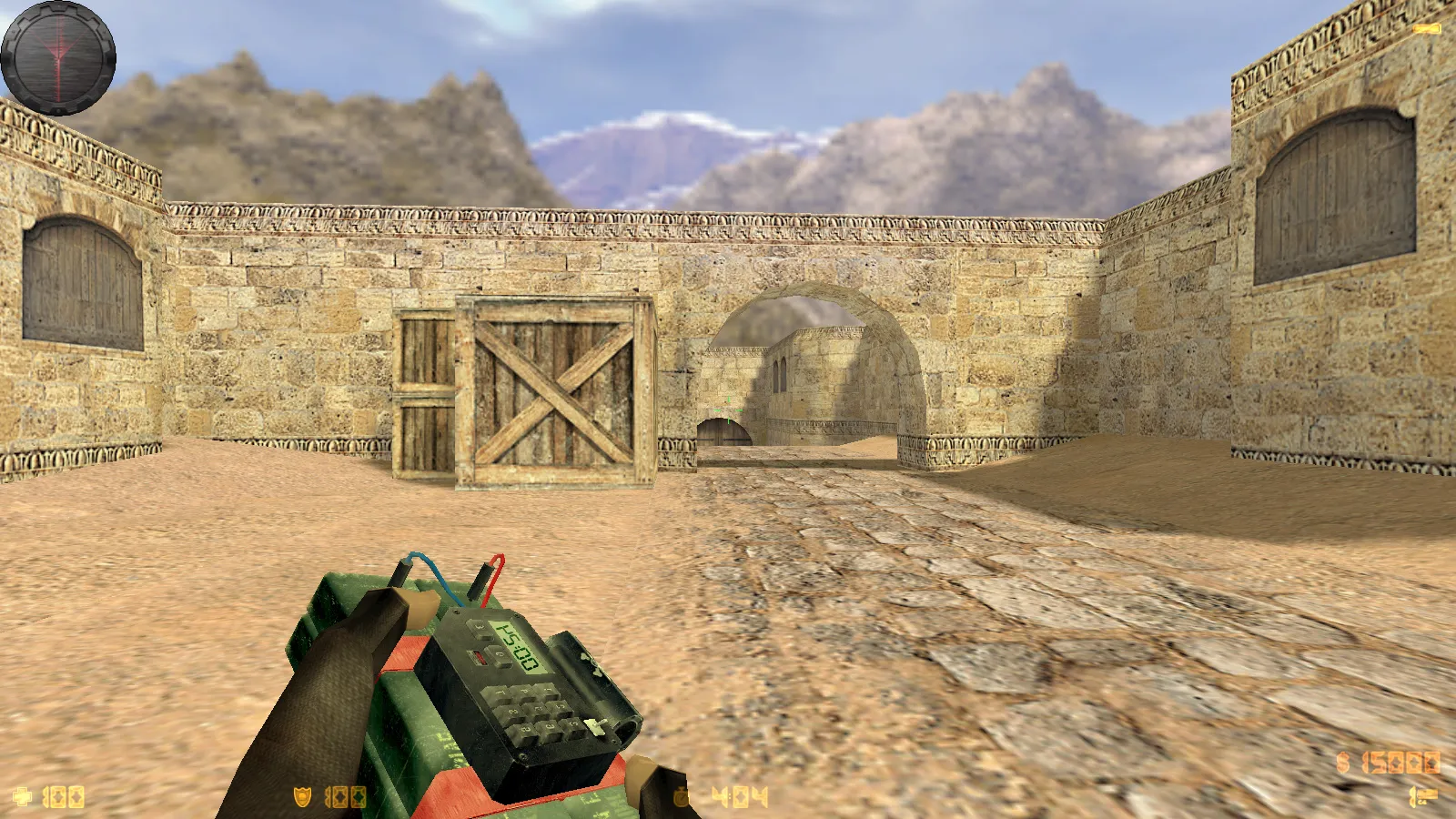 Скриншот  CS 1.6 Сталкер Зов Припяти: тематическая сборка с оружием v_/p_/w_, звуками, персонажами и оптимизированным config.cfg