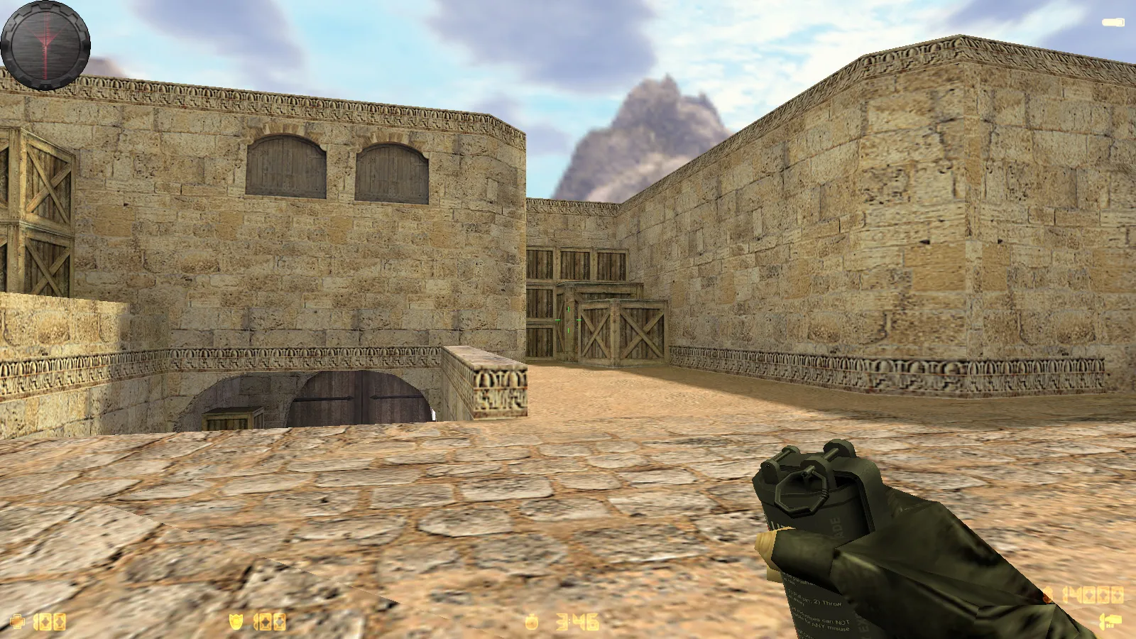 Скриншот  CS 1.6 Сталкер Зов Припяти: тематическая сборка с оружием v_/p_/w_, звуками, персонажами и оптимизированным config.cfg