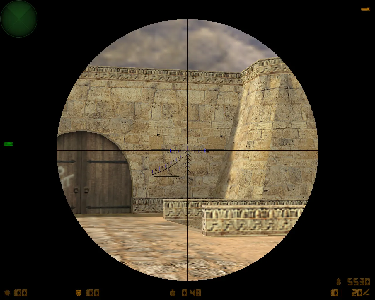 Скриншот  CS 1.6 STALKER — сборка в стиле S.T.A.L.K.E.R.: оружие, звуки, радар, конфиг и стабильный запуск