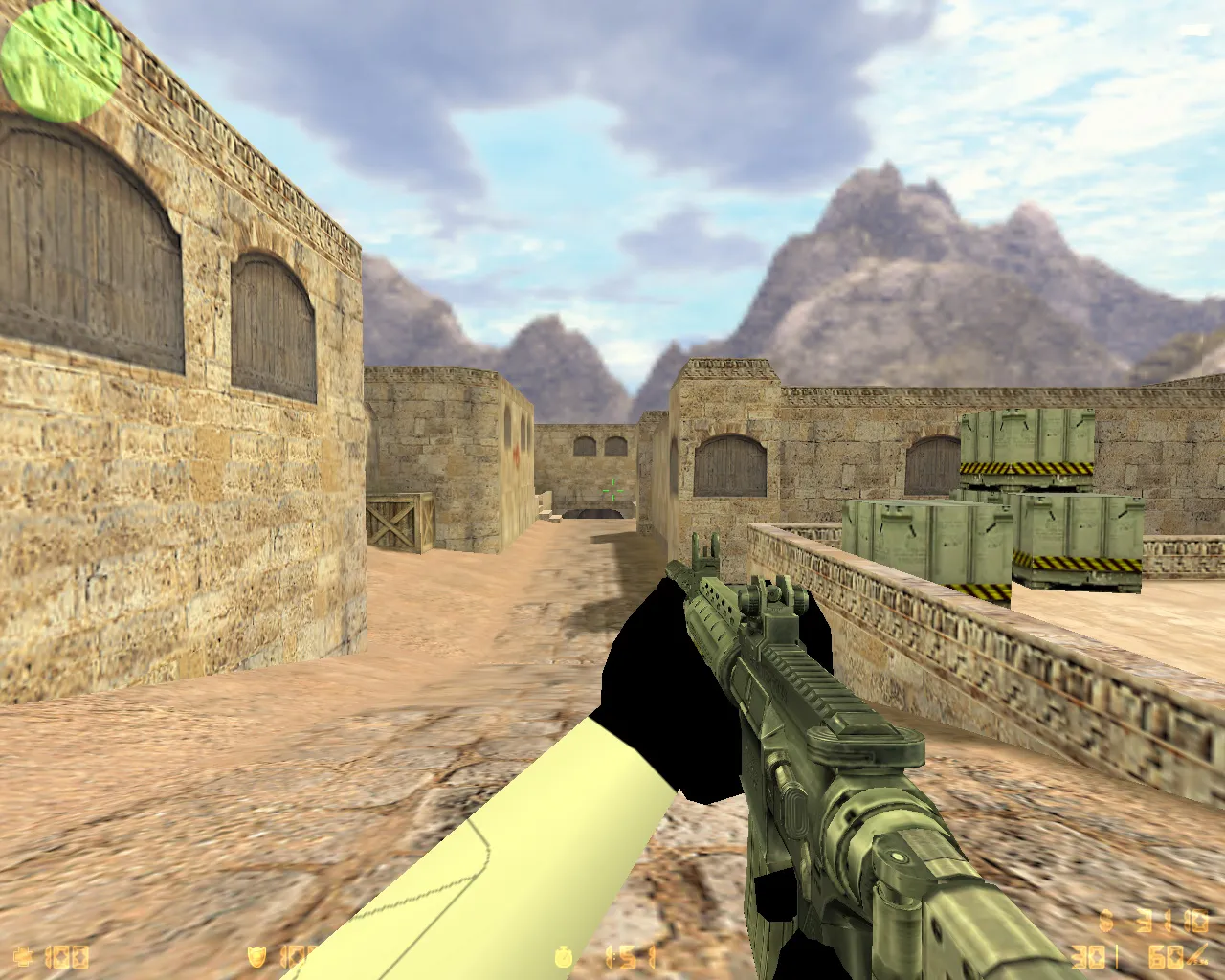 Скриншот  CS 1.6 Star Wars сборка: футуристическое оружие, персонажи спецназа и терров, темное меню, оптимизированный config.cfg