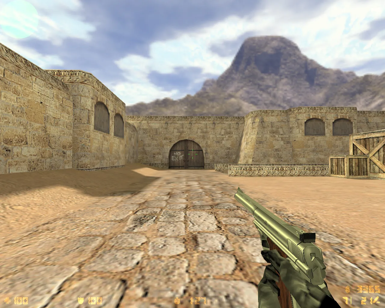 Скриншот  CS 1.6 Star Wars сборка: футуристическое оружие, персонажи спецназа и терров, темное меню, оптимизированный config.cfg