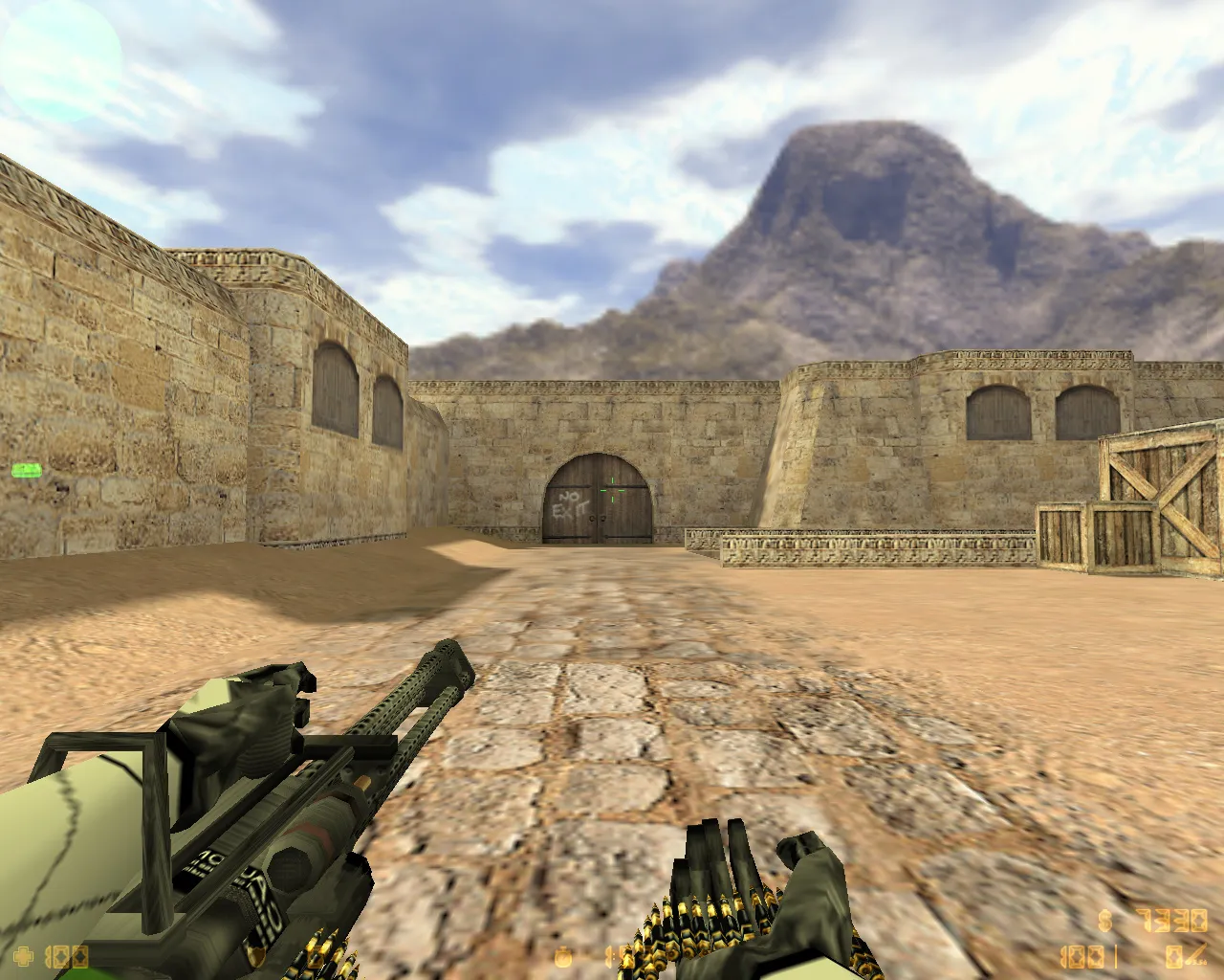 Скриншот  CS 1.6 Star Wars сборка: футуристическое оружие, персонажи спецназа и терров, темное меню, оптимизированный config.cfg