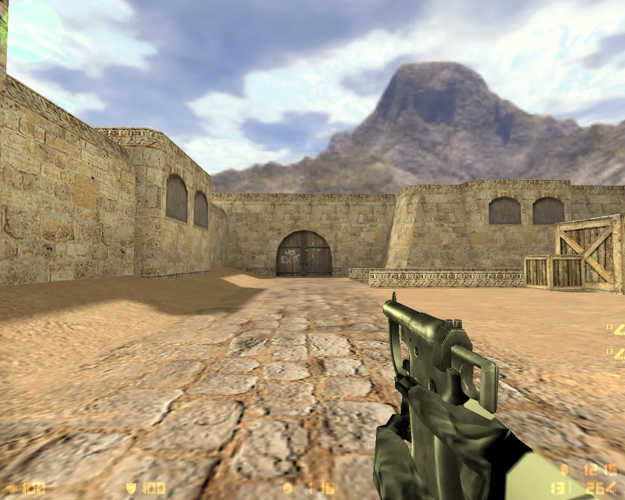 Скриншот  CS 1.6 Star Wars сборка: футуристическое оружие, персонажи спецназа и терров, темное меню, оптимизированный config.cfg