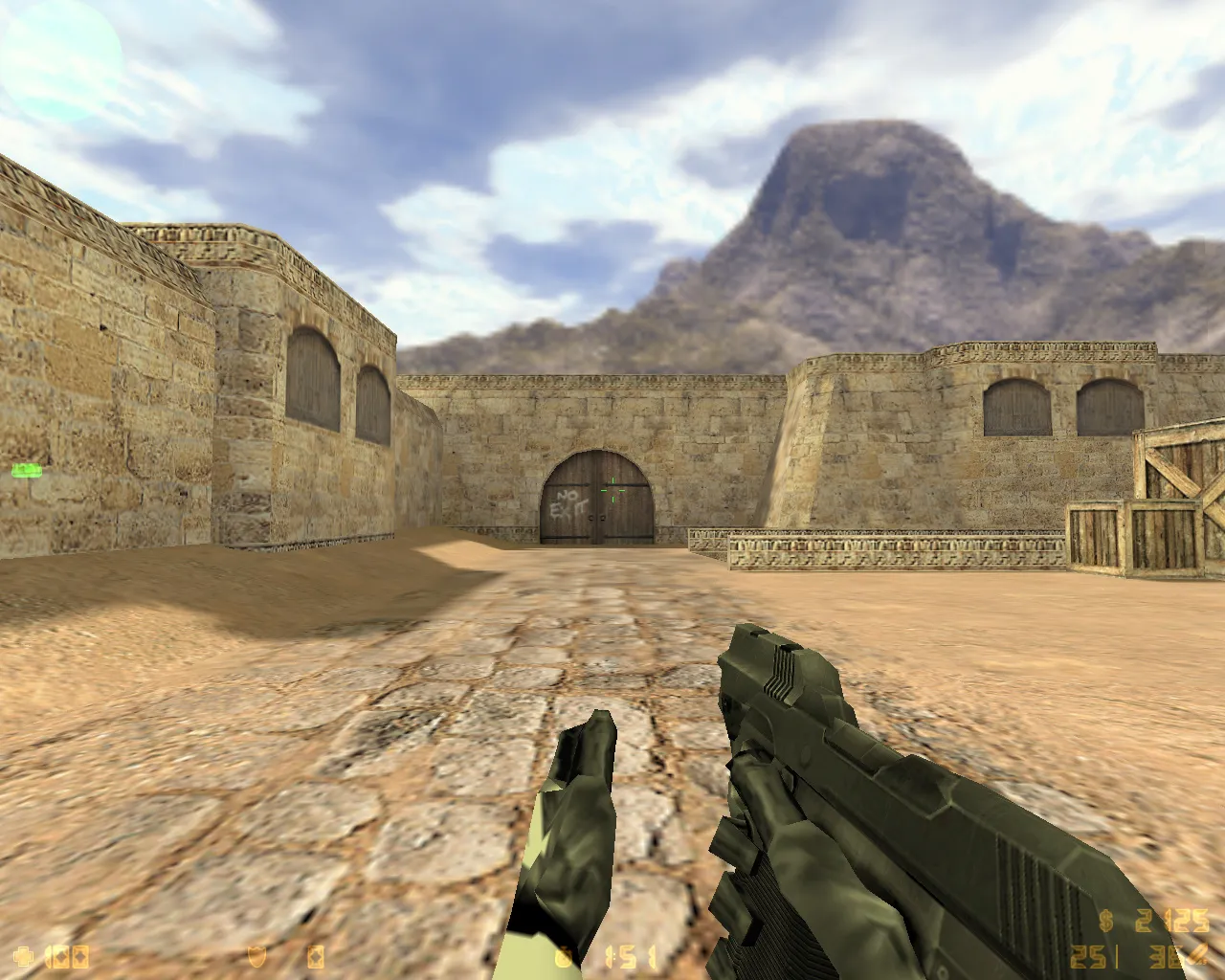 Скриншот  CS 1.6 Star Wars сборка: футуристическое оружие, персонажи спецназа и терров, темное меню, оптимизированный config.cfg