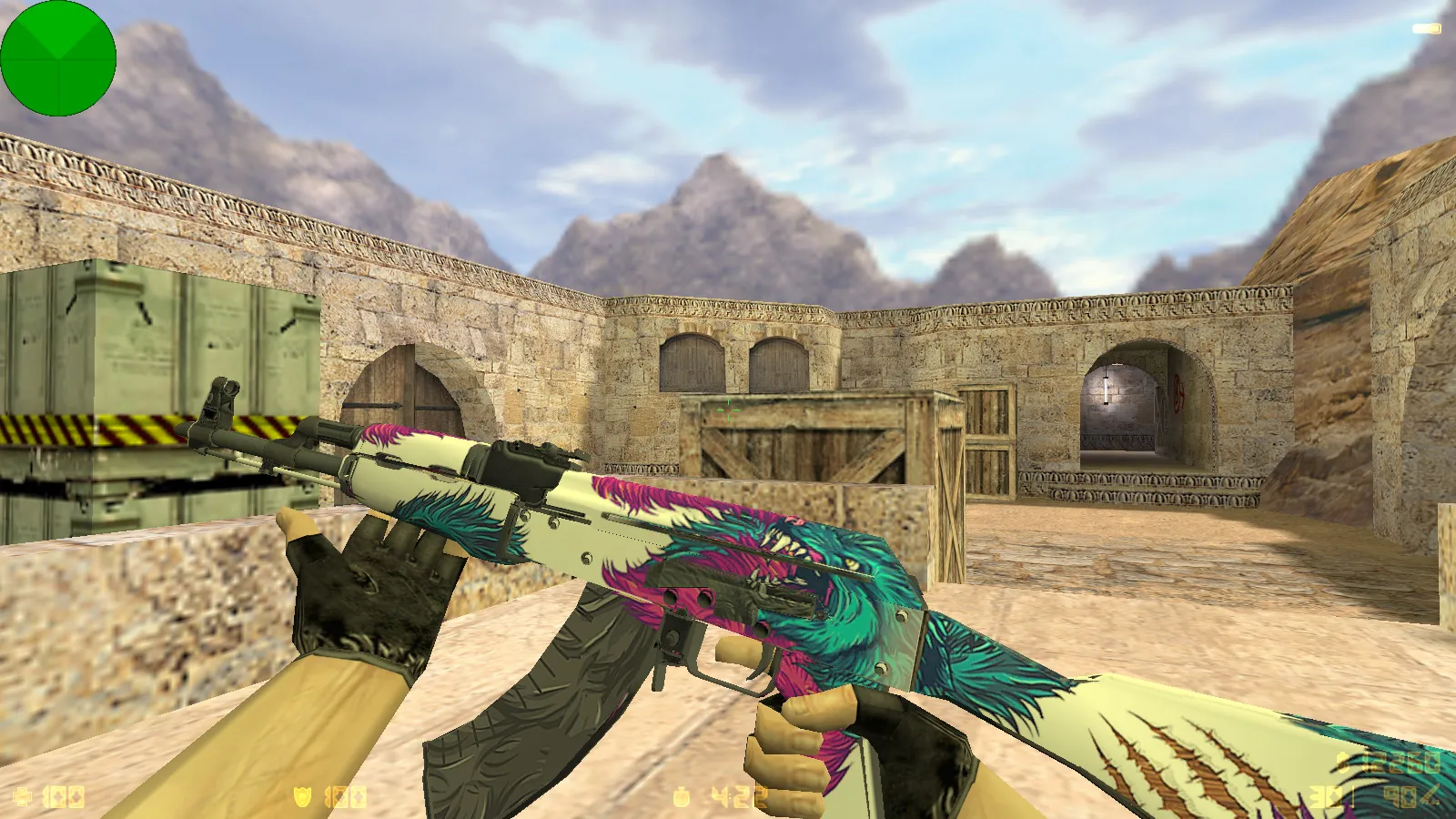 Скриншот CS 1.6 от Стилуса: блогерская сборка, 8 допов, скины, звуки, меню хаки и оптимизированный конфиг