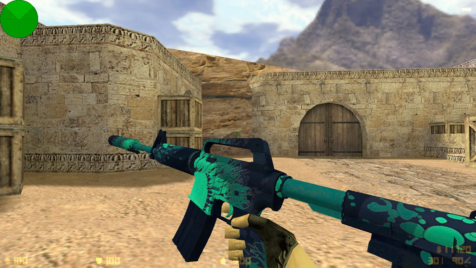 Скриншот CS 1.6 от Стилуса: блогерская сборка, 8 допов, скины, звуки, меню хаки и оптимизированный конфиг