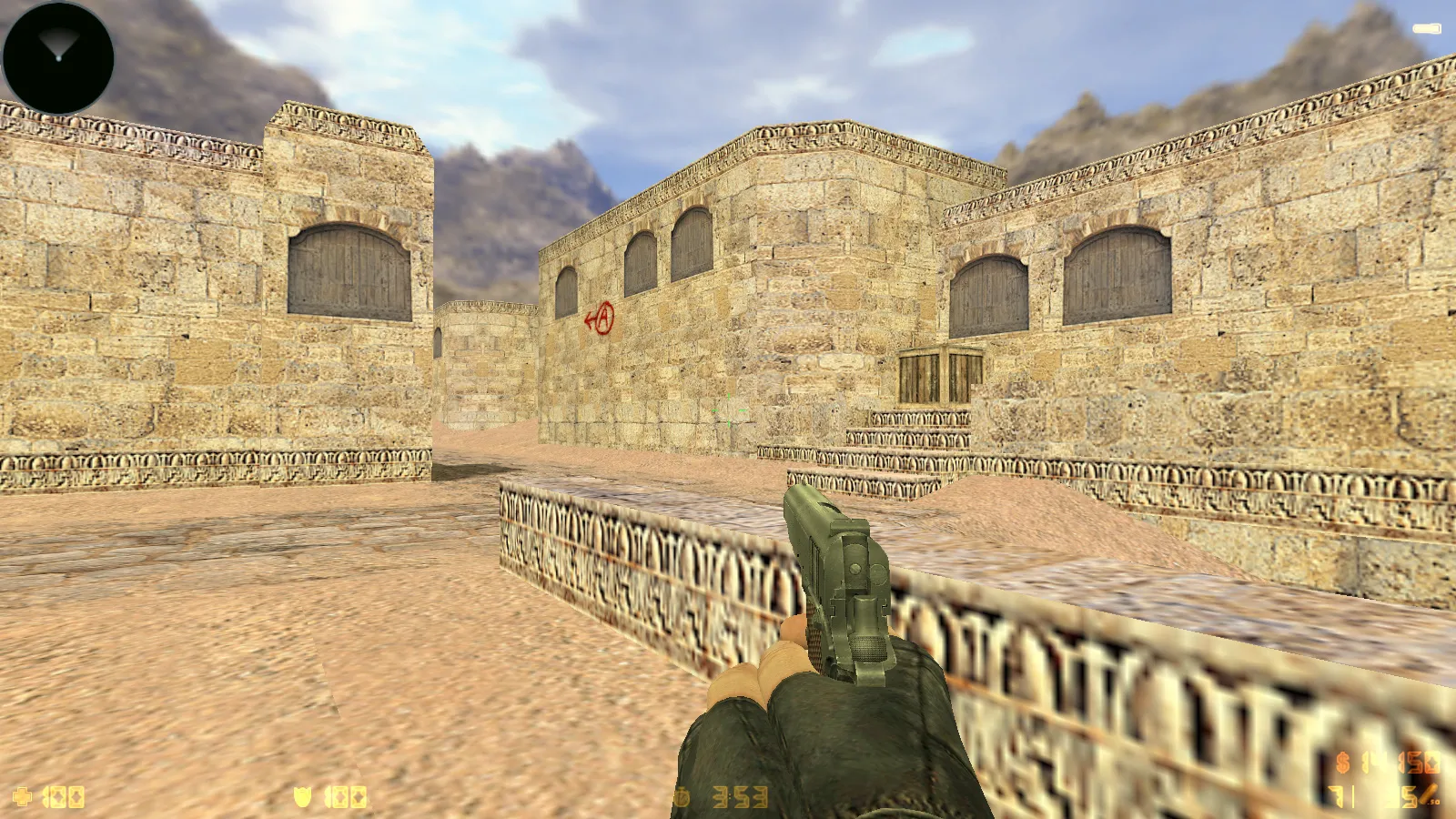 Скриншот  CS 1.6 Summer — сборка с HD моделями оружия, белым меню и оптимизированным config.cfg