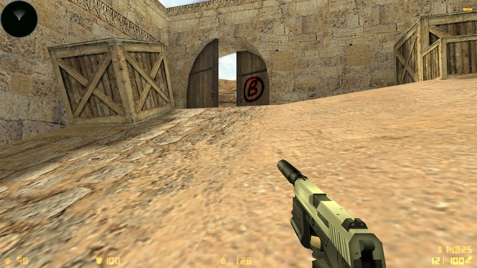 Скриншот  CS 1.6 Summer — сборка с HD моделями оружия, белым меню и оптимизированным config.cfg