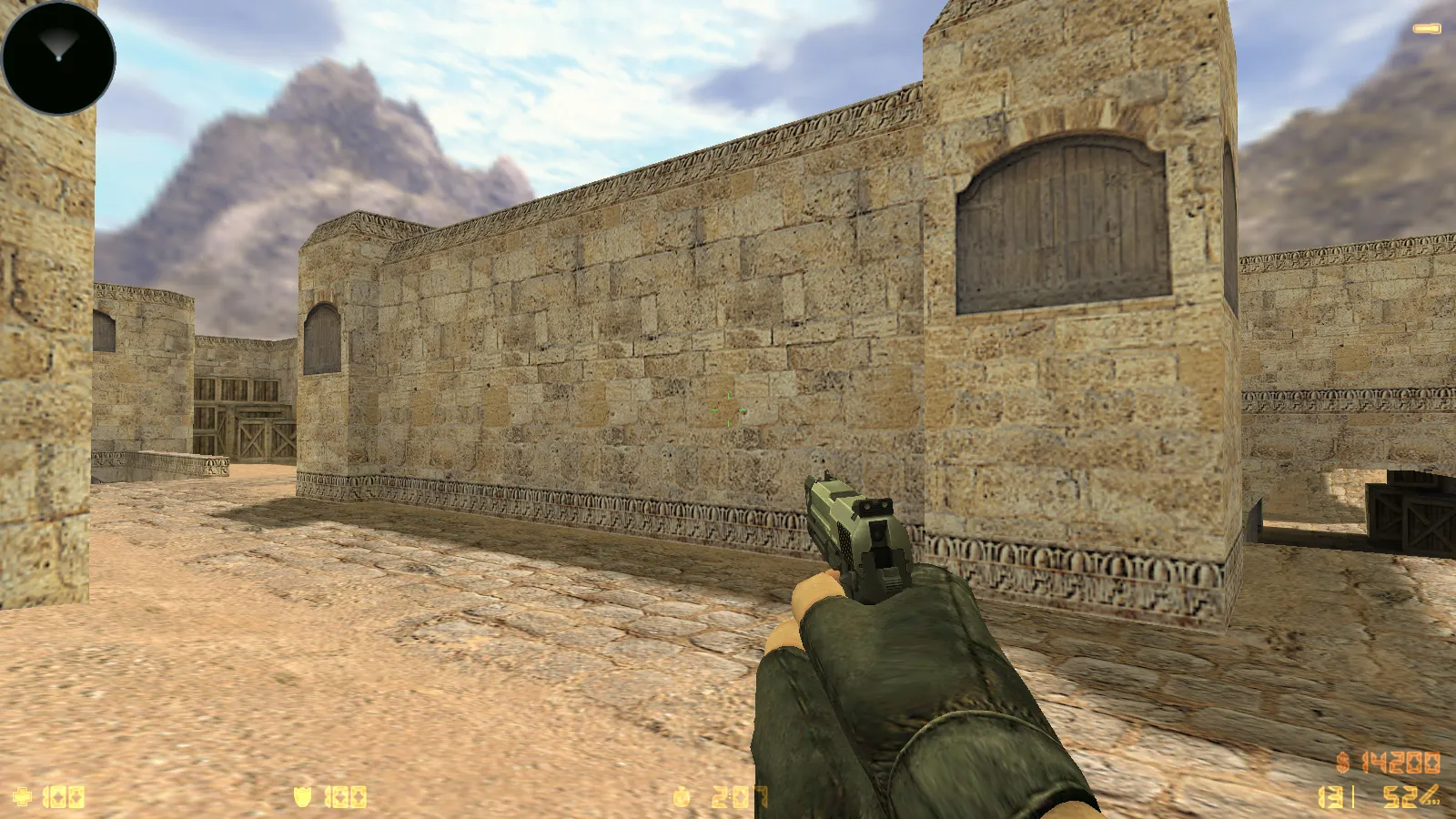 Скриншот  CS 1.6 Summer — сборка с HD моделями оружия, белым меню и оптимизированным config.cfg