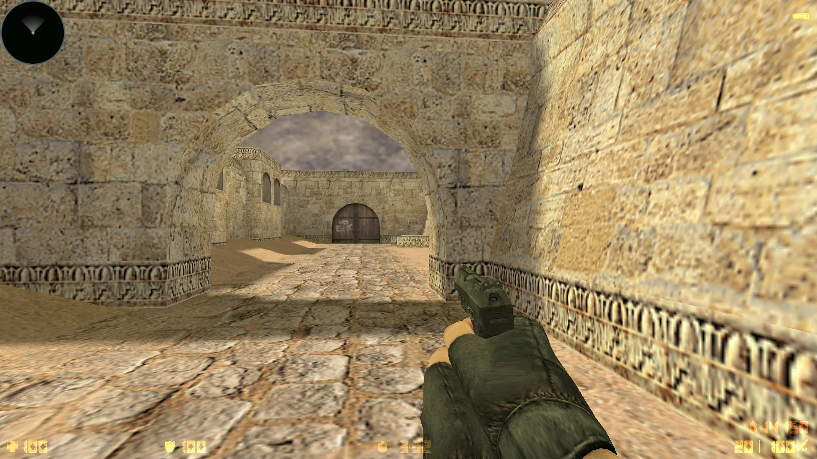 Скриншот  CS 1.6 Summer — сборка с HD моделями оружия, белым меню и оптимизированным config.cfg