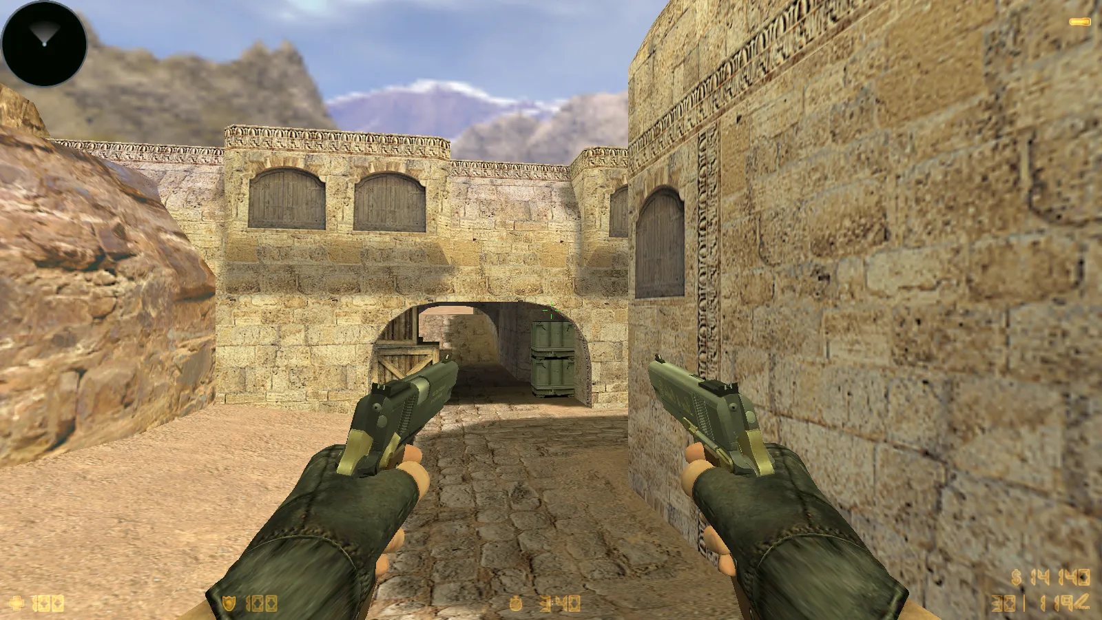 Скриншот  CS 1.6 Summer — сборка с HD моделями оружия, белым меню и оптимизированным config.cfg