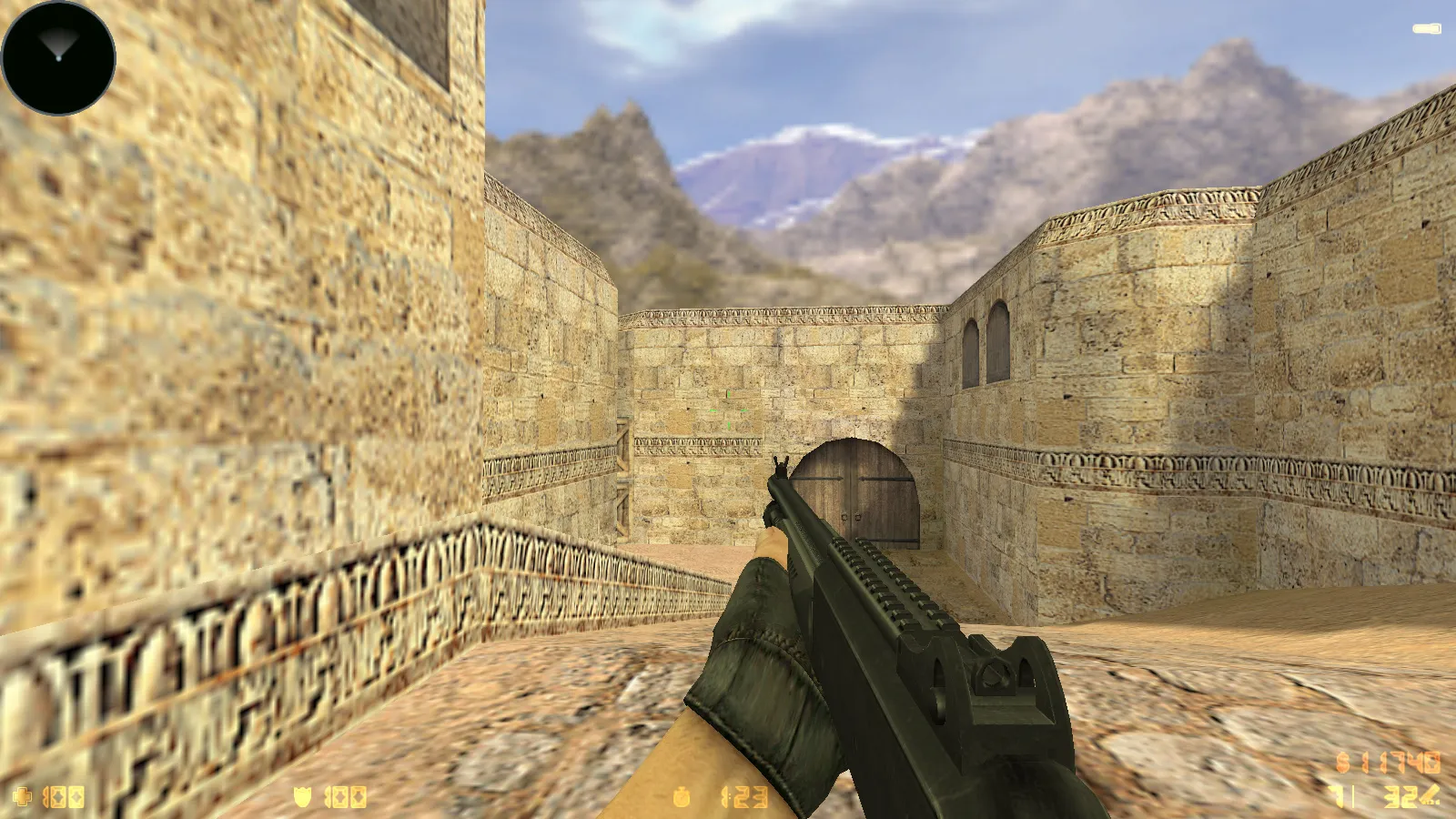 Скриншот  CS 1.6 Summer — сборка с HD моделями оружия, белым меню и оптимизированным config.cfg