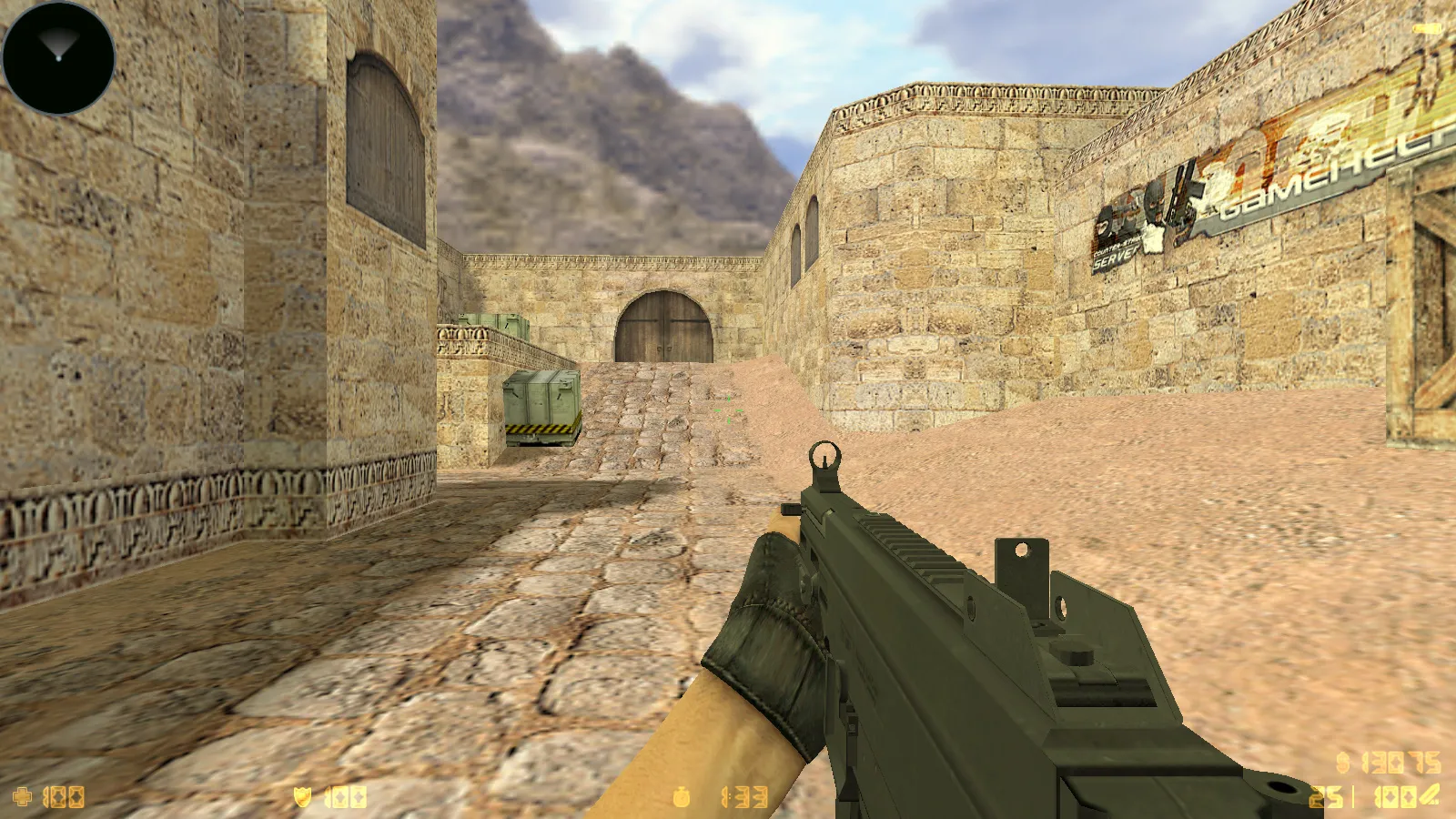 Скриншот  CS 1.6 Summer — сборка с HD моделями оружия, белым меню и оптимизированным config.cfg