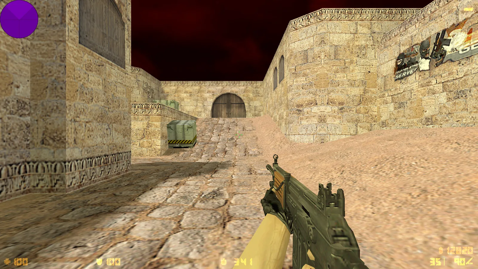 Скриншот  CS 1.6 от SUPADUPA SHOW: блогерская сборка с 7 апгрейдами, 29 скинами, темной темой и оптимизированным конфигом