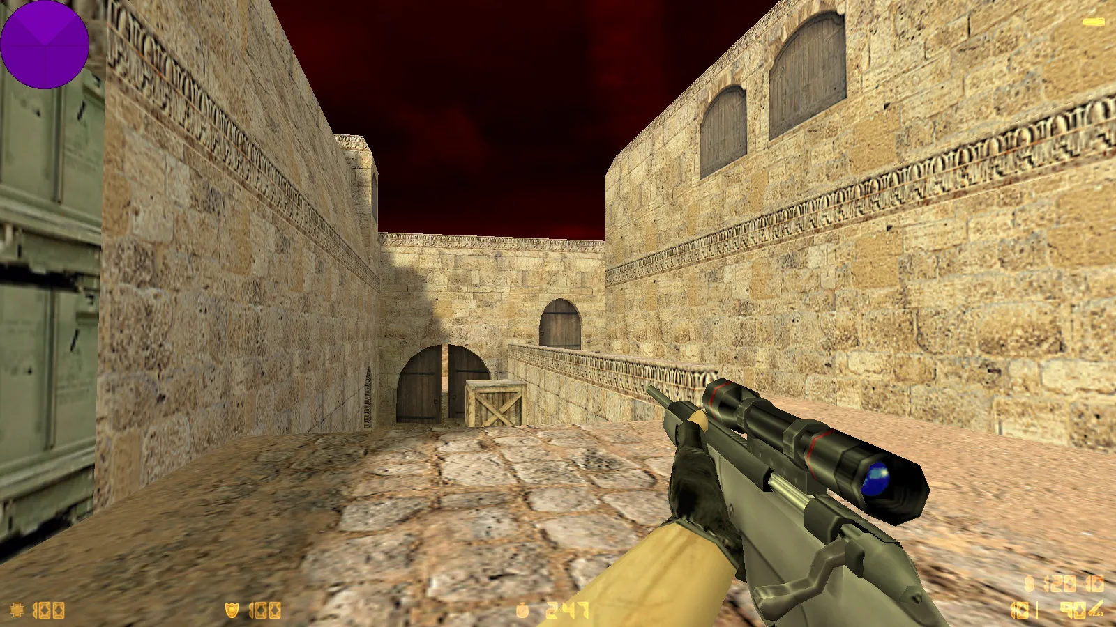 Скриншот  CS 1.6 от SUPADUPA SHOW: блогерская сборка с 7 апгрейдами, 29 скинами, темной темой и оптимизированным конфигом