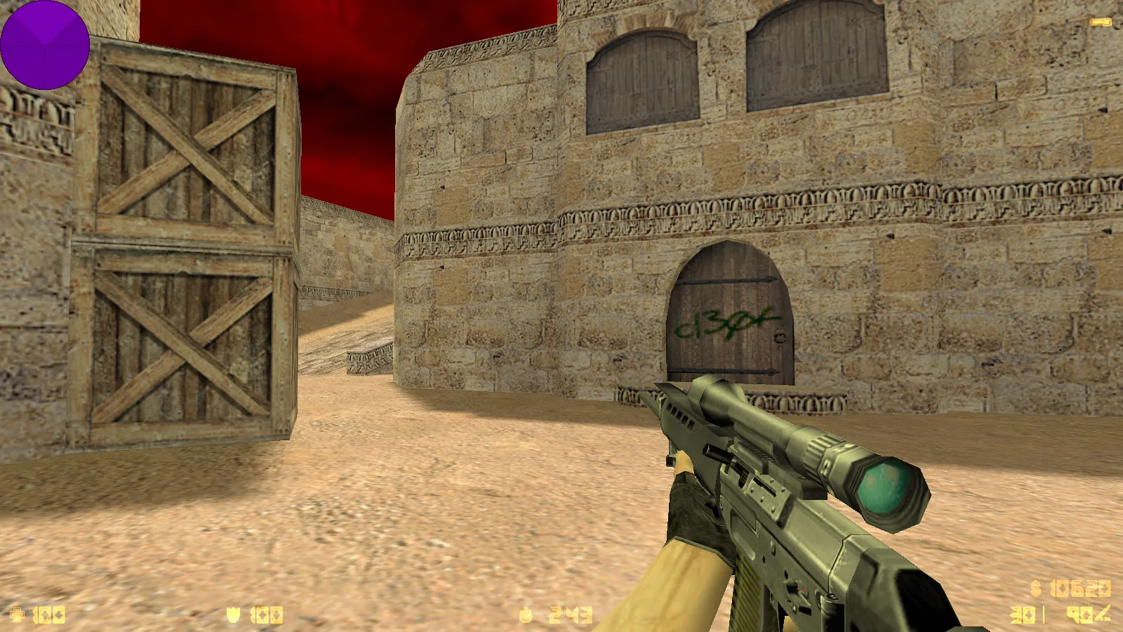 Скриншот  CS 1.6 от SUPADUPA SHOW: блогерская сборка с 7 апгрейдами, 29 скинами, темной темой и оптимизированным конфигом