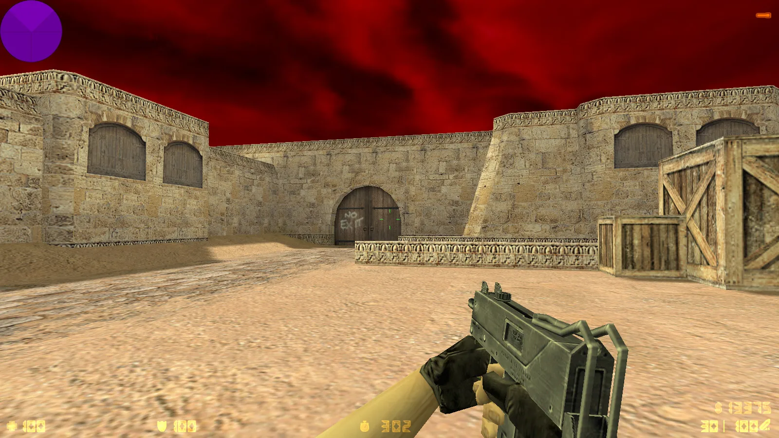 Скриншот  CS 1.6 от SUPADUPA SHOW: блогерская сборка с 7 апгрейдами, 29 скинами, темной темой и оптимизированным конфигом