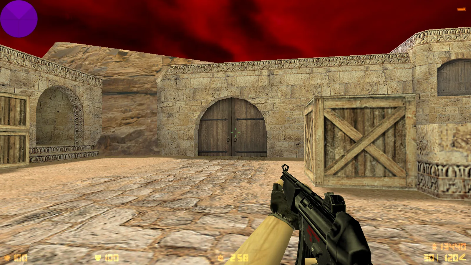 Скриншот  CS 1.6 от SUPADUPA SHOW: блогерская сборка с 7 апгрейдами, 29 скинами, темной темой и оптимизированным конфигом