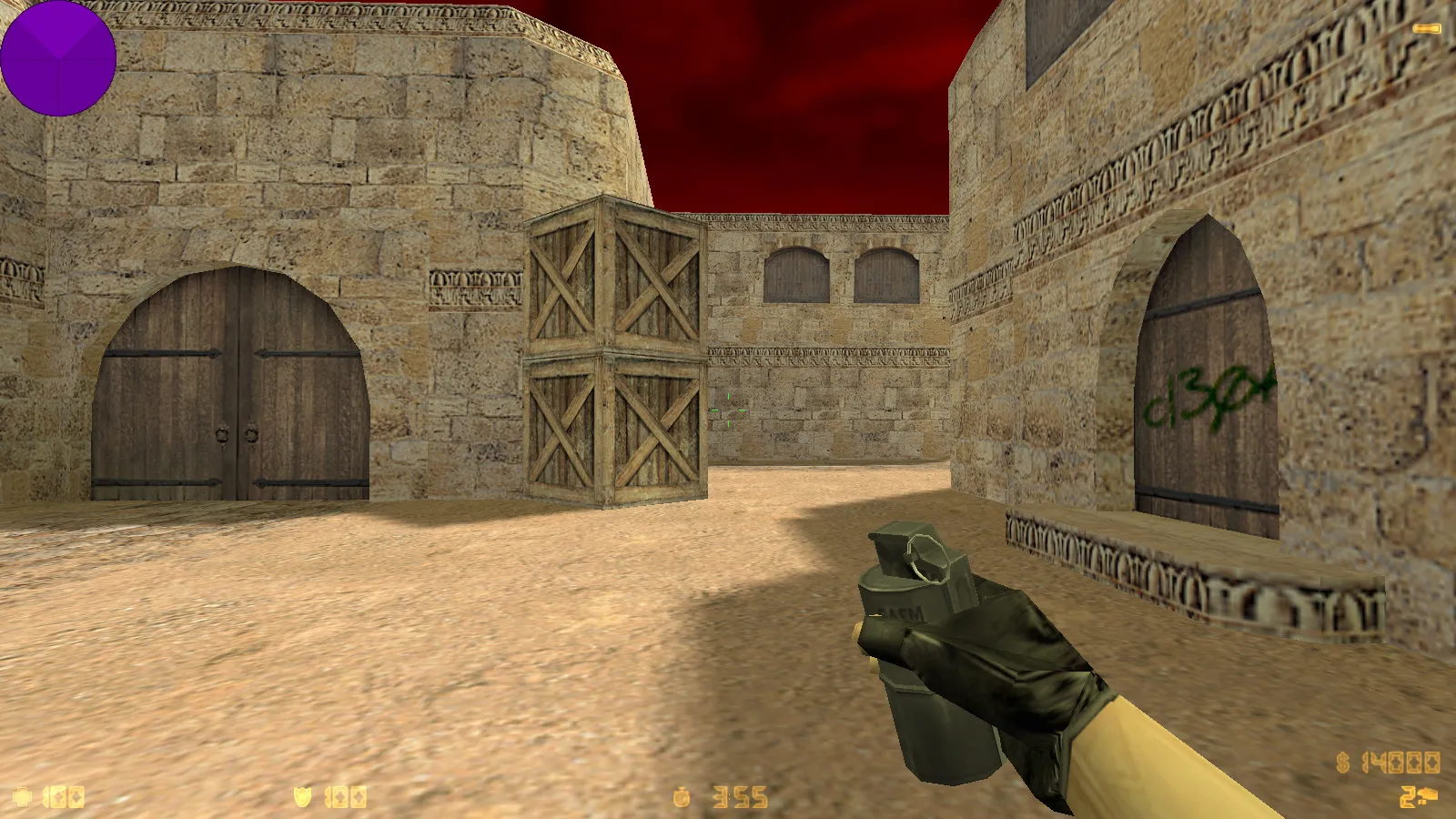 Скриншот  CS 1.6 от SUPADUPA SHOW: блогерская сборка с 7 апгрейдами, 29 скинами, темной темой и оптимизированным конфигом