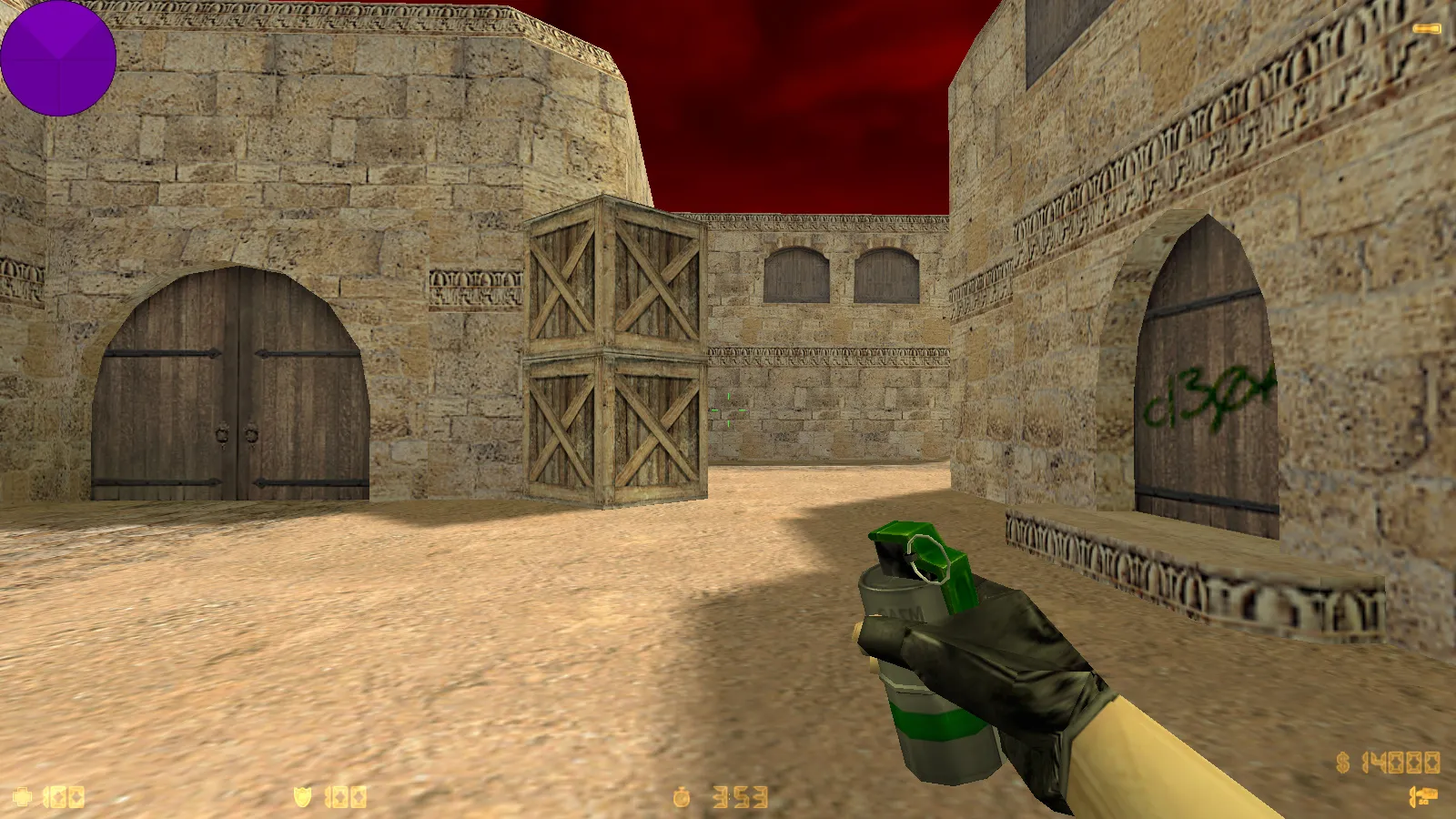 Скриншот  CS 1.6 от SUPADUPA SHOW: блогерская сборка с 7 апгрейдами, 29 скинами, темной темой и оптимизированным конфигом