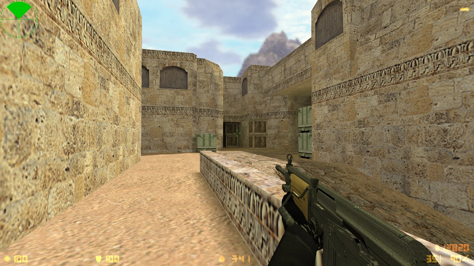 Скриншот  CS 1.6 SuperNova: черные скины, темное меню, оптимизированный конфиг и стабильный запуск