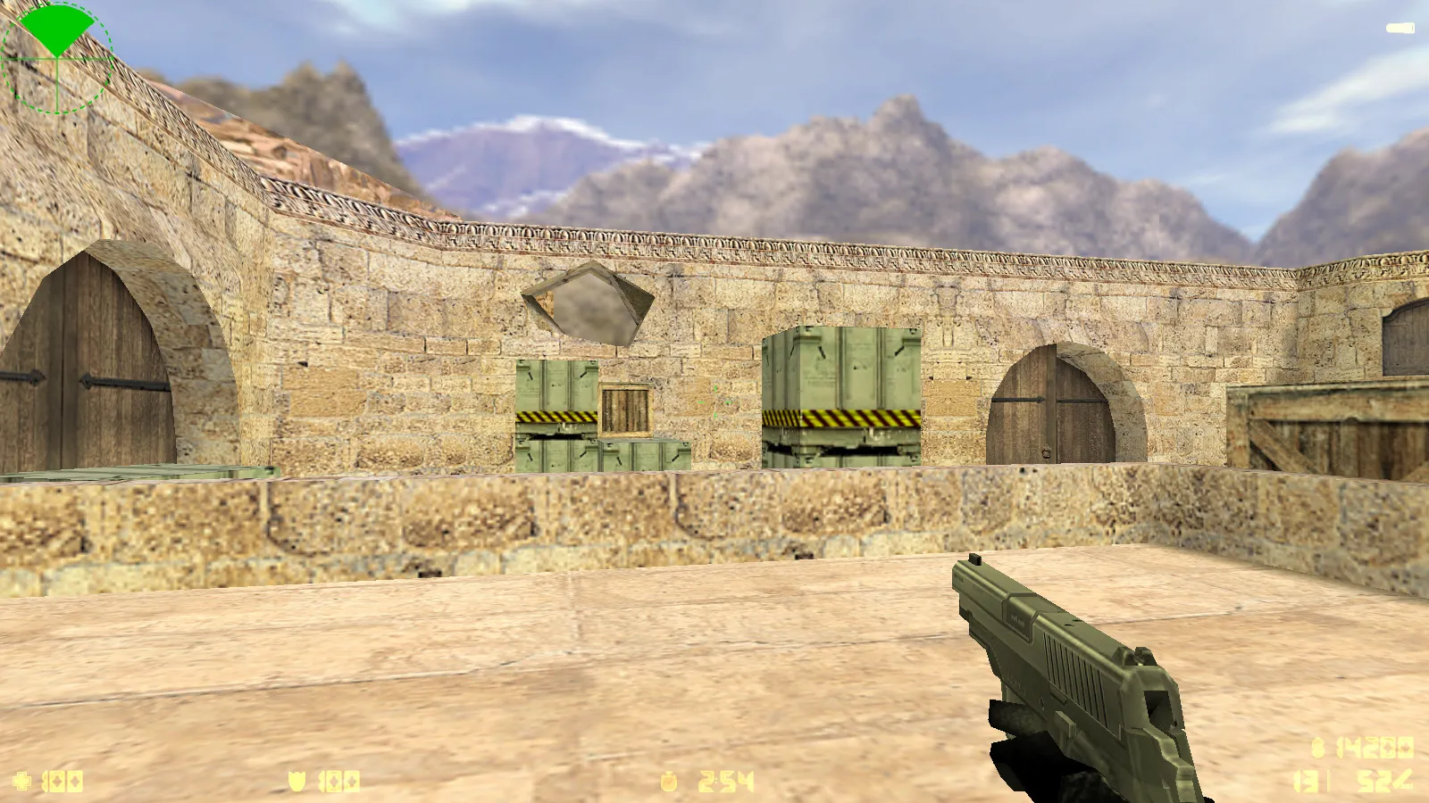 Скриншот  CS 1.6 SuperNova: черные скины, темное меню, оптимизированный конфиг и стабильный запуск