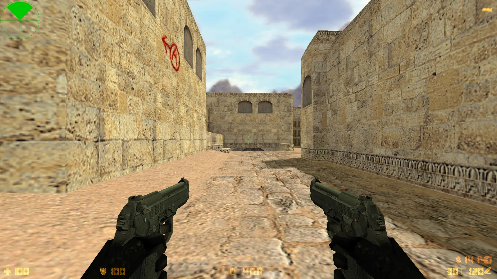 Скриншот  CS 1.6 SuperNova: черные скины, темное меню, оптимизированный конфиг и стабильный запуск