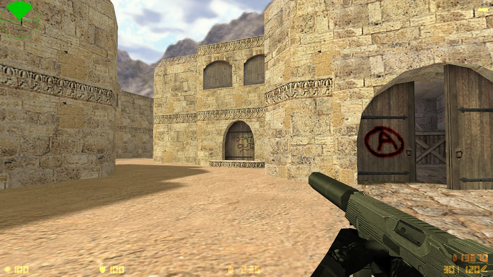 Скриншот  CS 1.6 SuperNova: черные скины, темное меню, оптимизированный конфиг и стабильный запуск