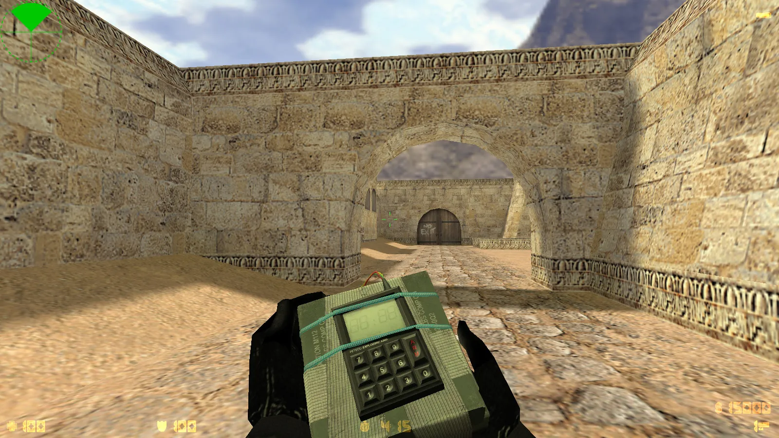 Скриншот  CS 1.6 SuperNova: черные скины, темное меню, оптимизированный конфиг и стабильный запуск