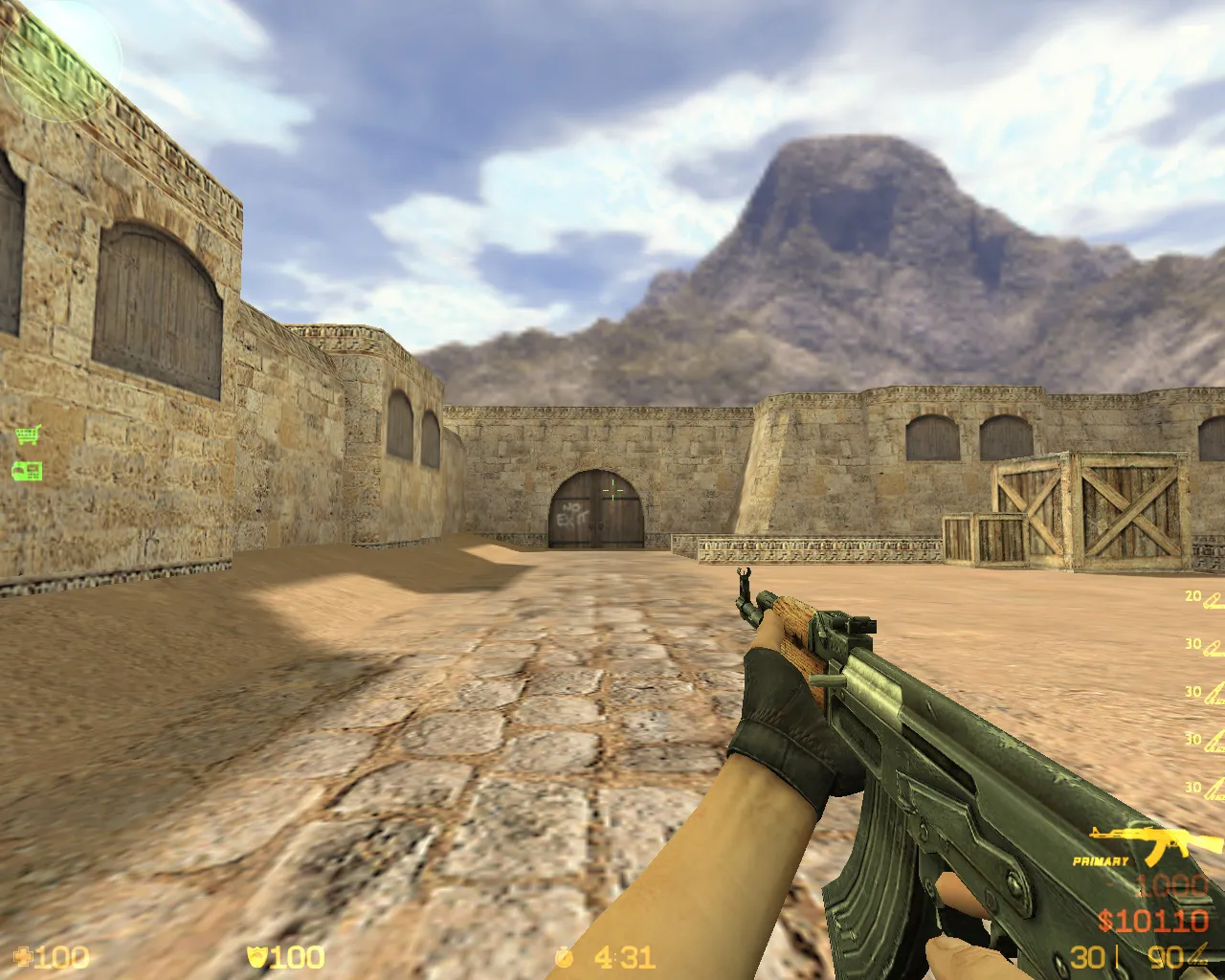 Скриншот  CS 1.6 «Супергерои» — комикс-моды, спецназ против террористов, HUD и звуки, темная тема меню и оптимизированный конфиг