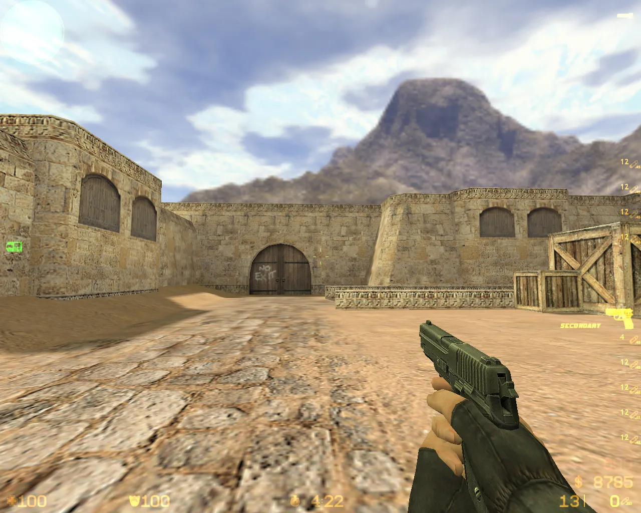 Скриншот  CS 1.6 «Супергерои» — комикс-моды, спецназ против террористов, HUD и звуки, темная тема меню и оптимизированный конфиг