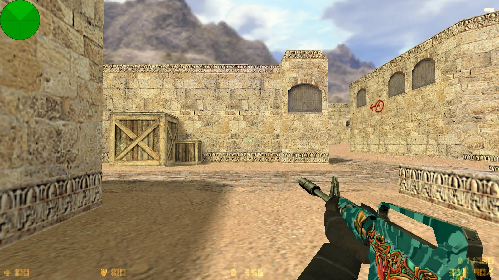 Скриншот CS 1.6 от Sw1zzY: блогерская сборка с 7 правками, скины v_/p_/w_ и оптимизированным конфигом