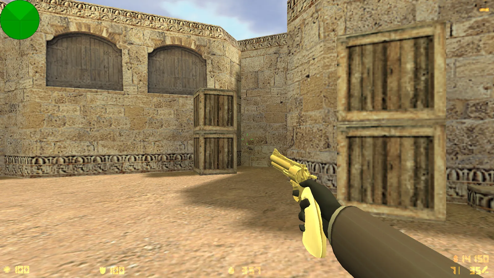 Скриншот  CS 1.6 TF2 сборка: оружие v_/p_/w_ модели, TF2 скины игроков, темная тема меню и фон, звуки и значок запуска