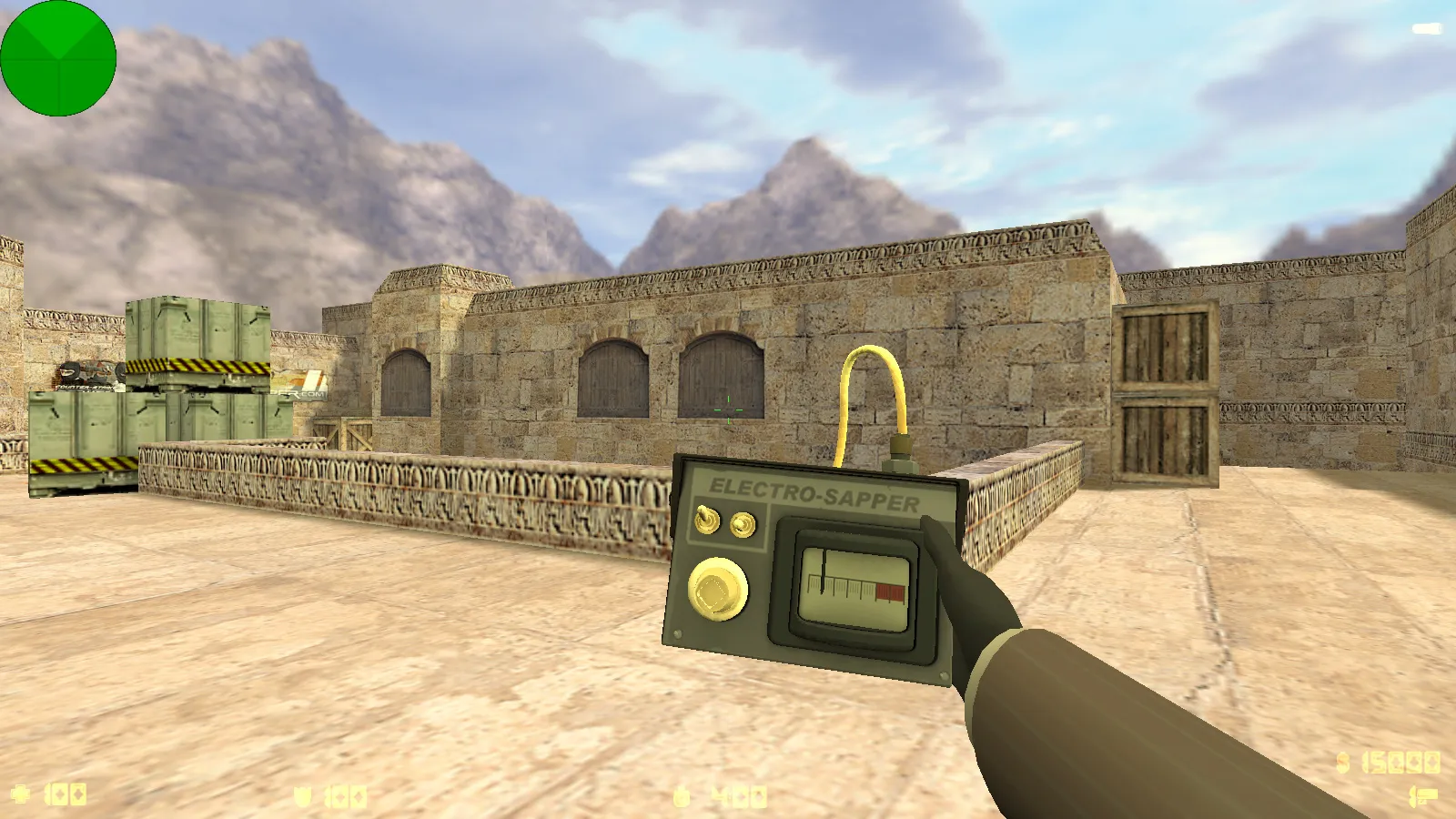 Скриншот  CS 1.6 TF2 сборка: оружие v_/p_/w_ модели, TF2 скины игроков, темная тема меню и фон, звуки и значок запуска