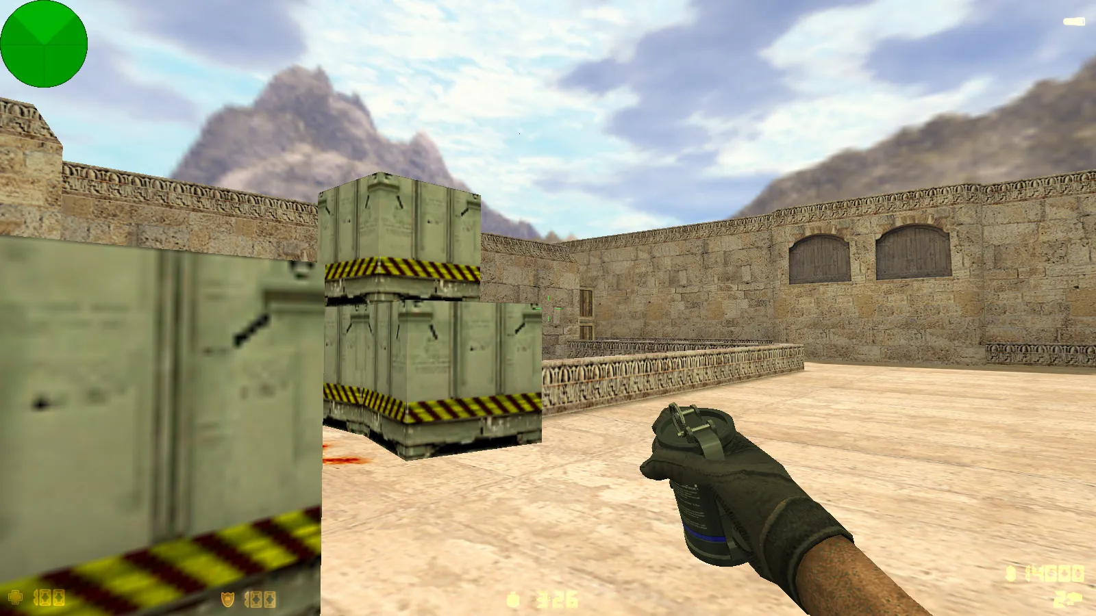 Скриншот  CS 1.6 TF2 сборка: оружие v_/p_/w_ модели, TF2 скины игроков, темная тема меню и фон, звуки и значок запуска