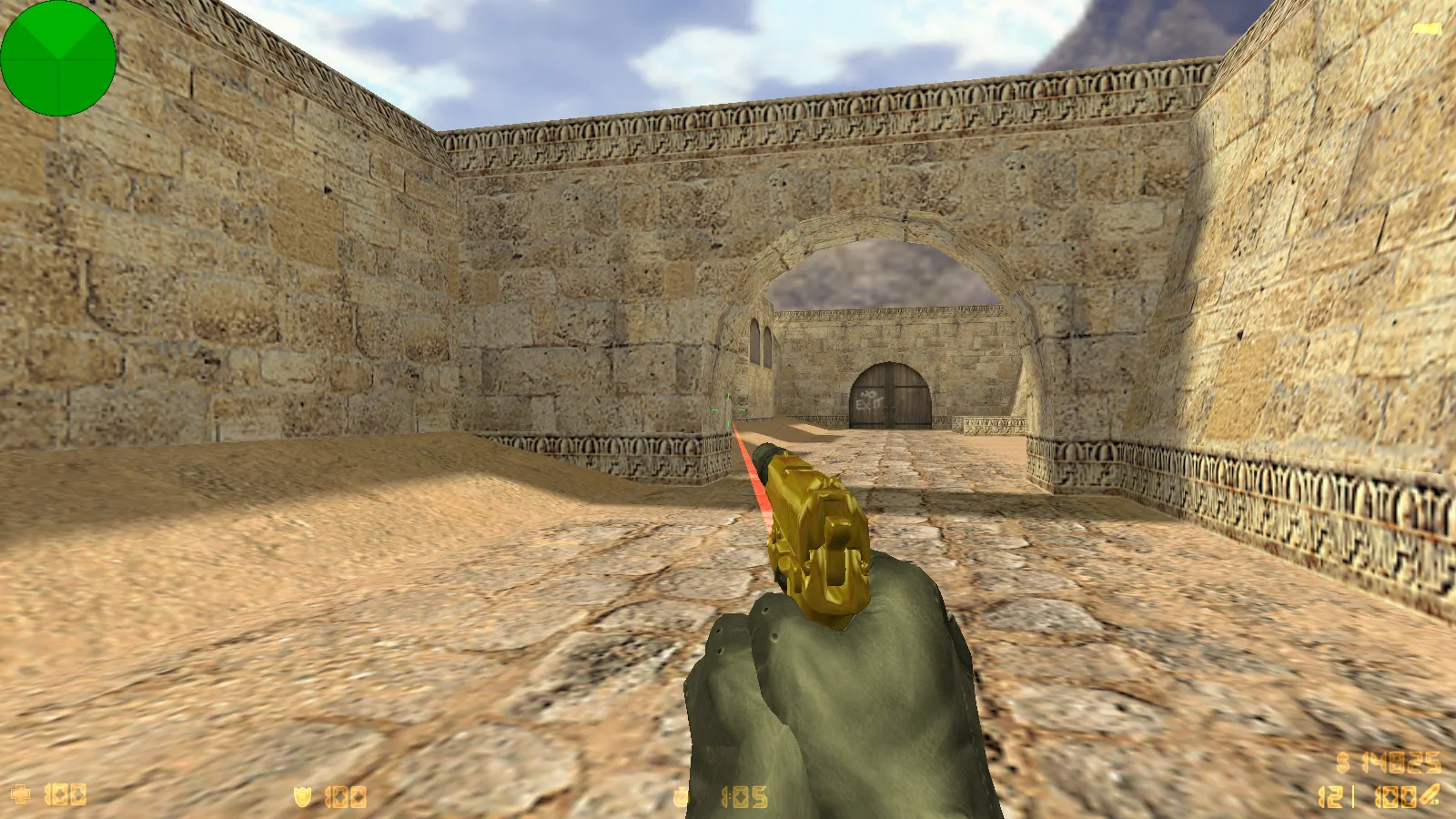 Скриншот  CS 1.6 TF2 сборка: оружие v_/p_/w_ модели, TF2 скины игроков, темная тема меню и фон, звуки и значок запуска